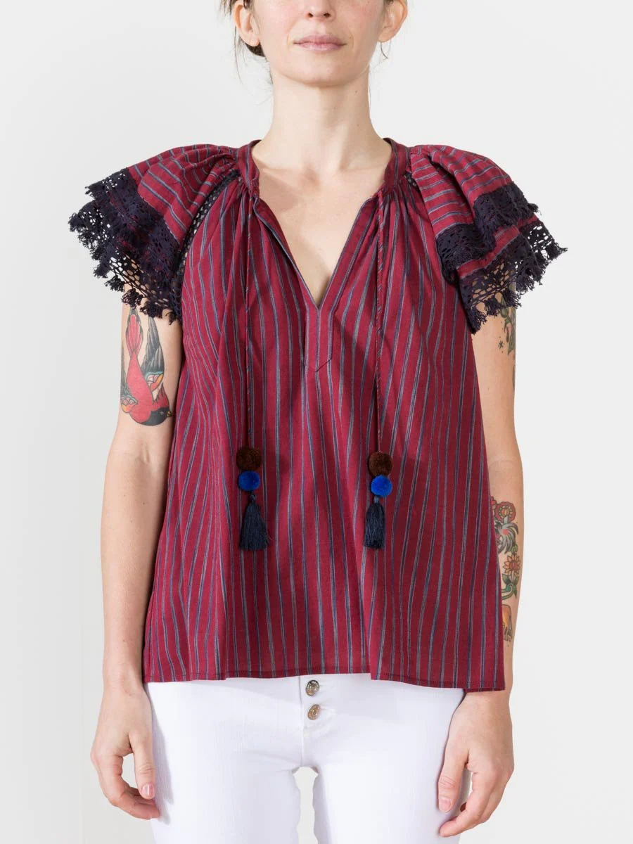 flutter top - red - Image 2