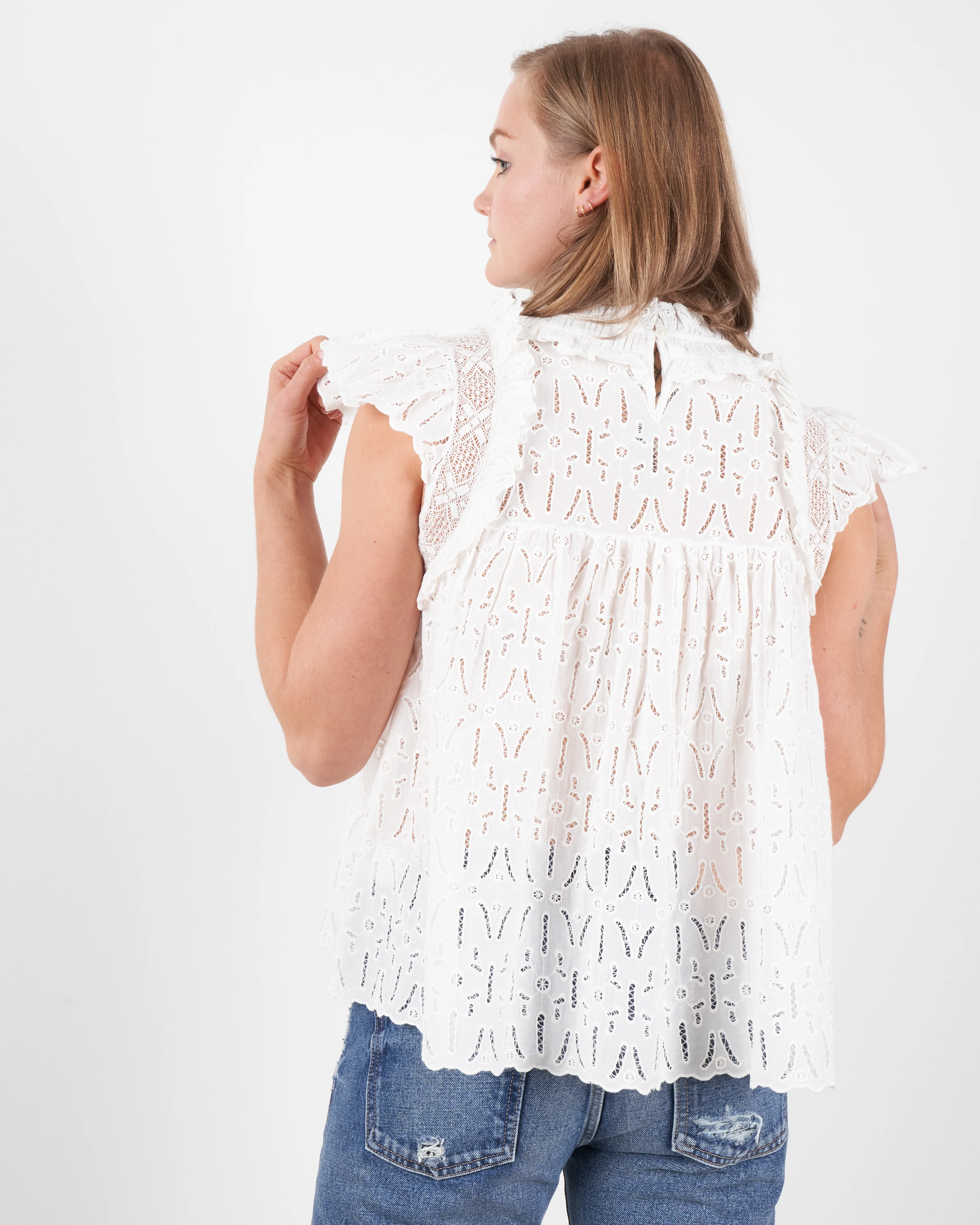 ingrid top - white - Image 3