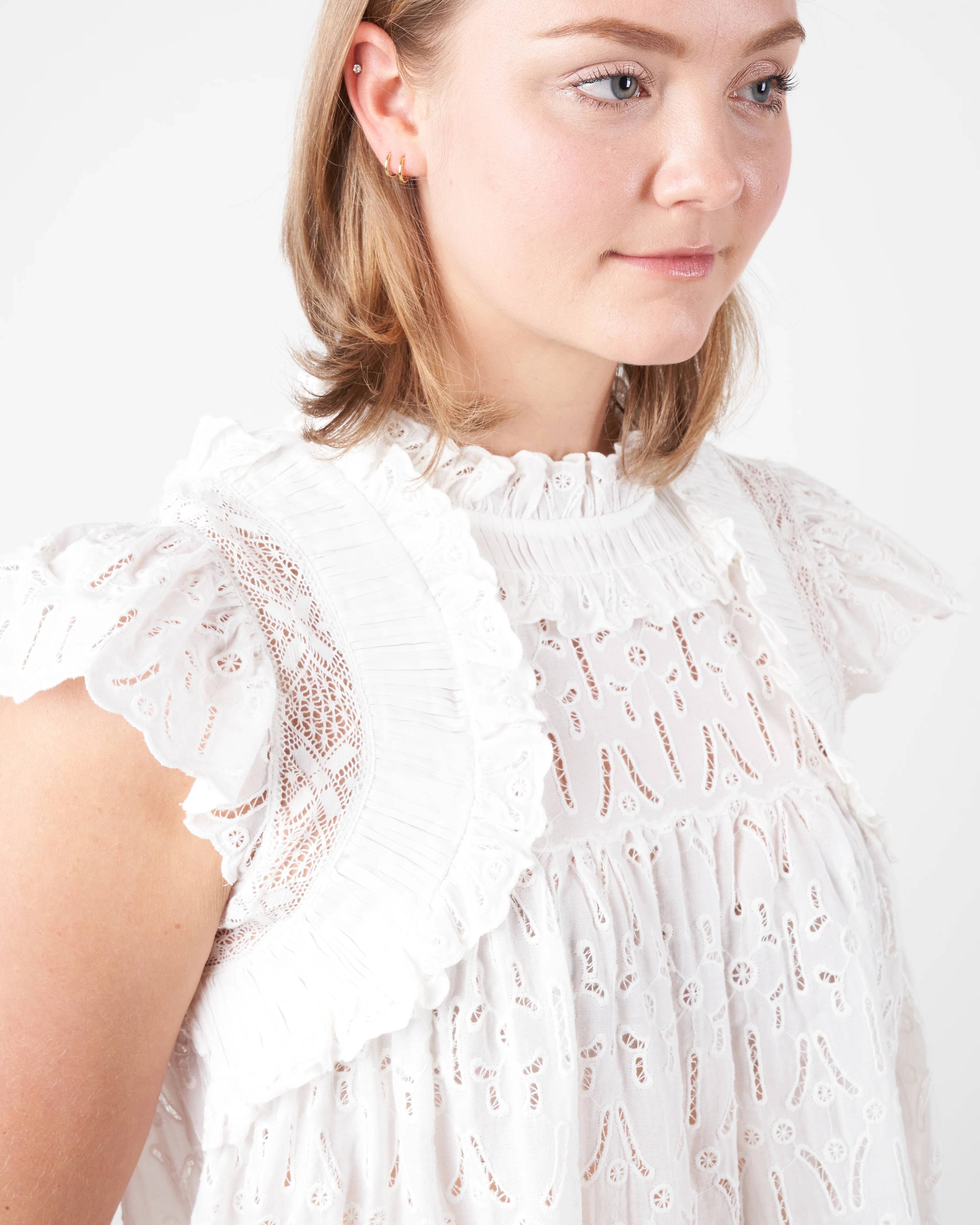 ingrid top - white - Image 5
