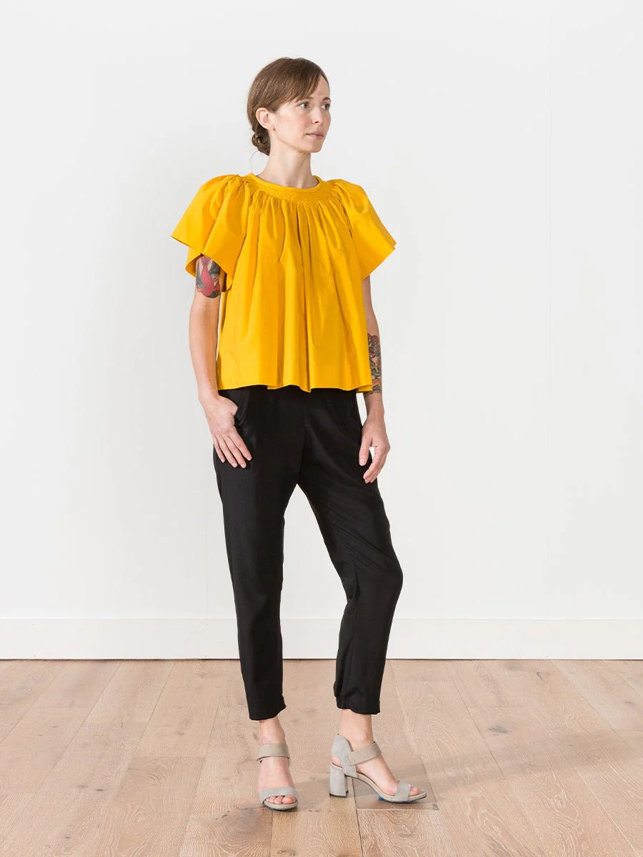 kamali top - canary