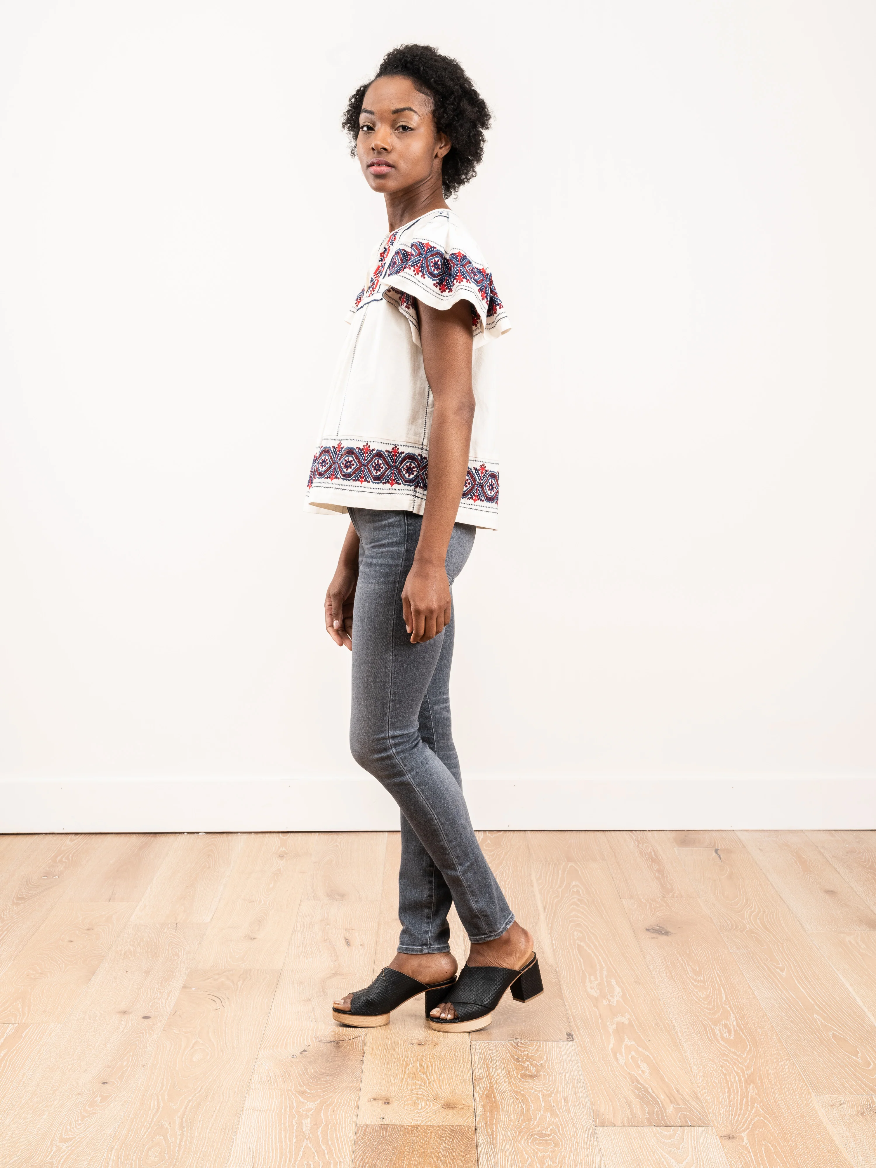 puff sleeve top - Image 2