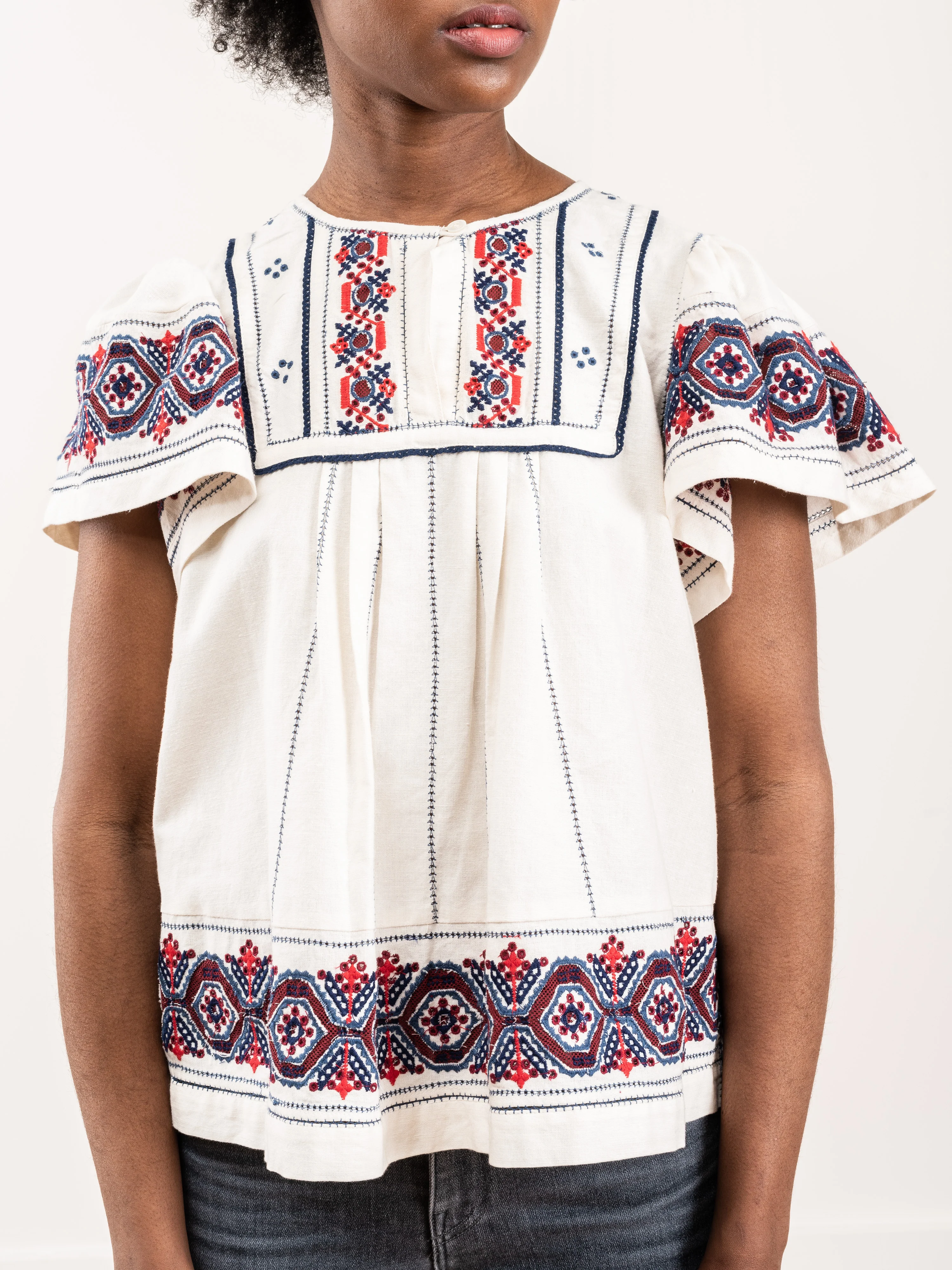 puff sleeve top - Image 3
