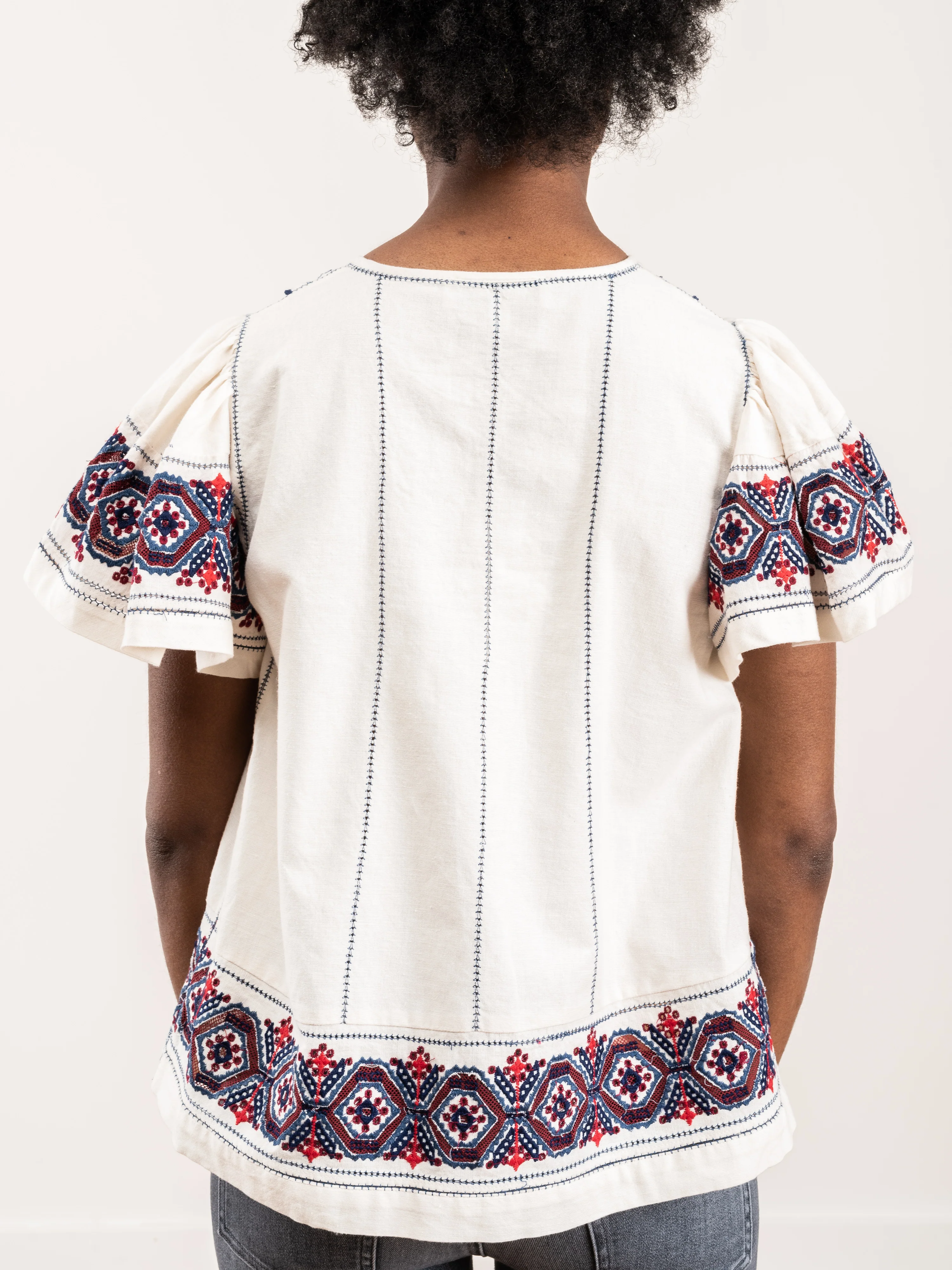 puff sleeve top - Image 5
