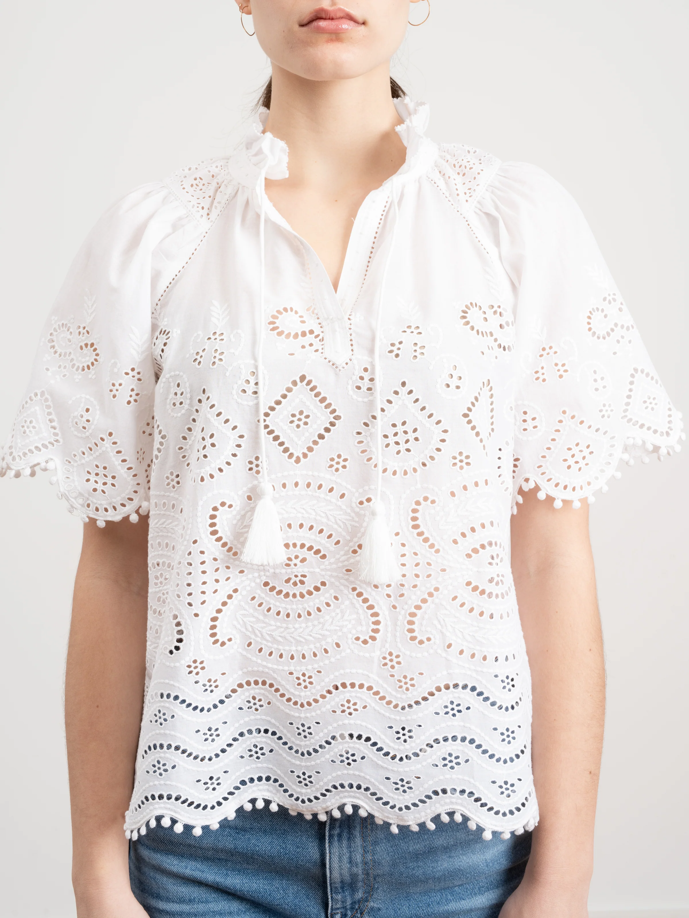 s/s top - white - Image 4