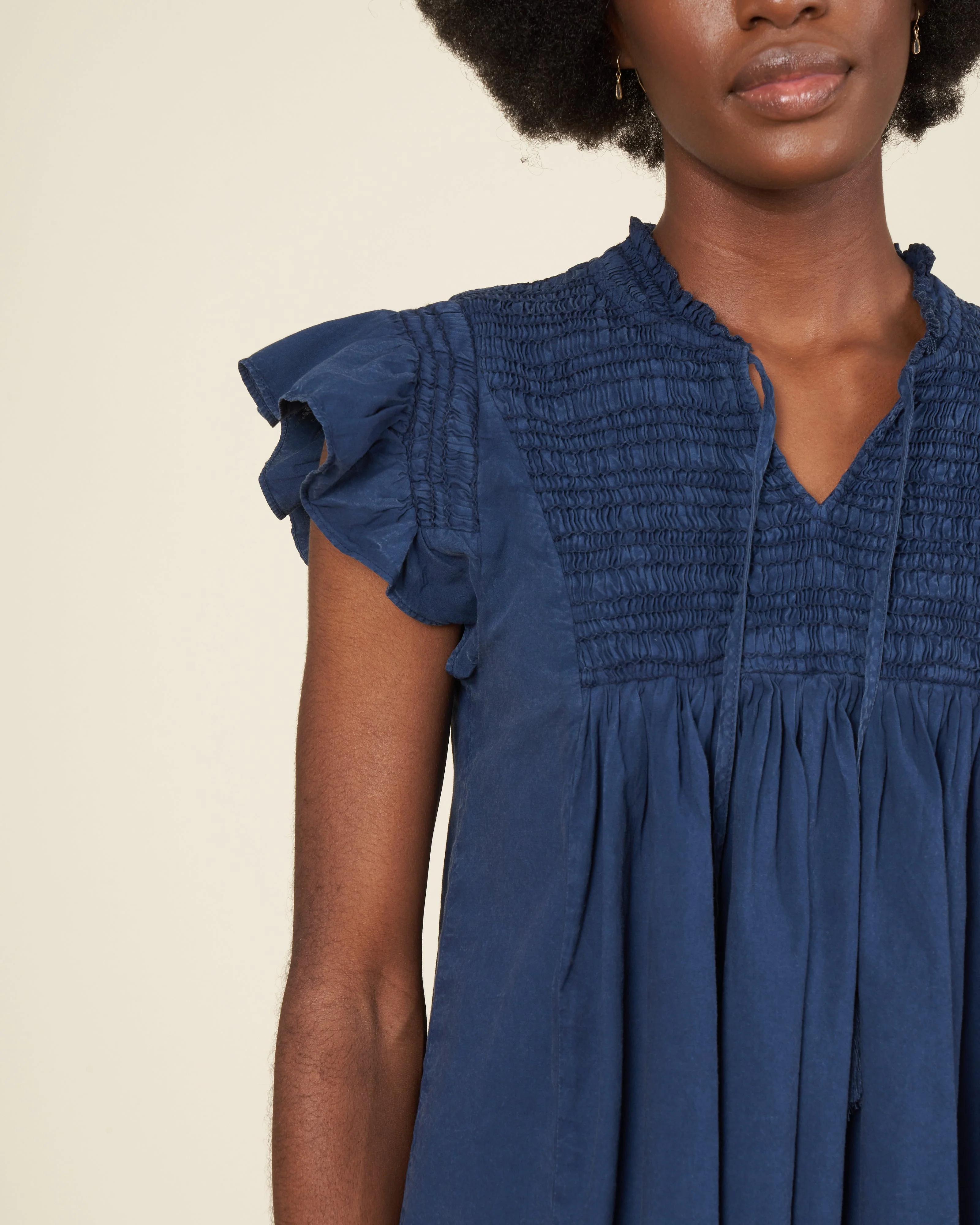 simona flutter slv top - blue - Image 5