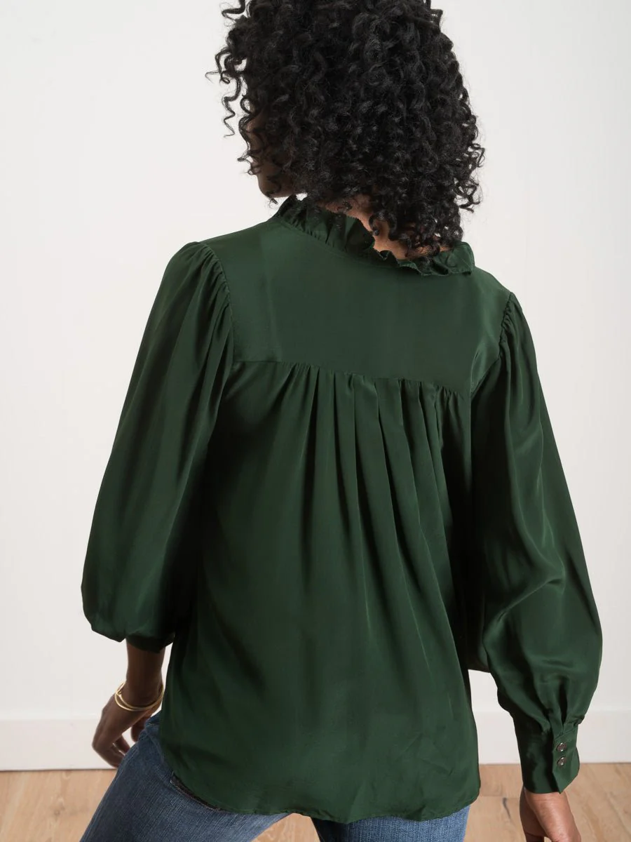 solange top - dark green - Image 5