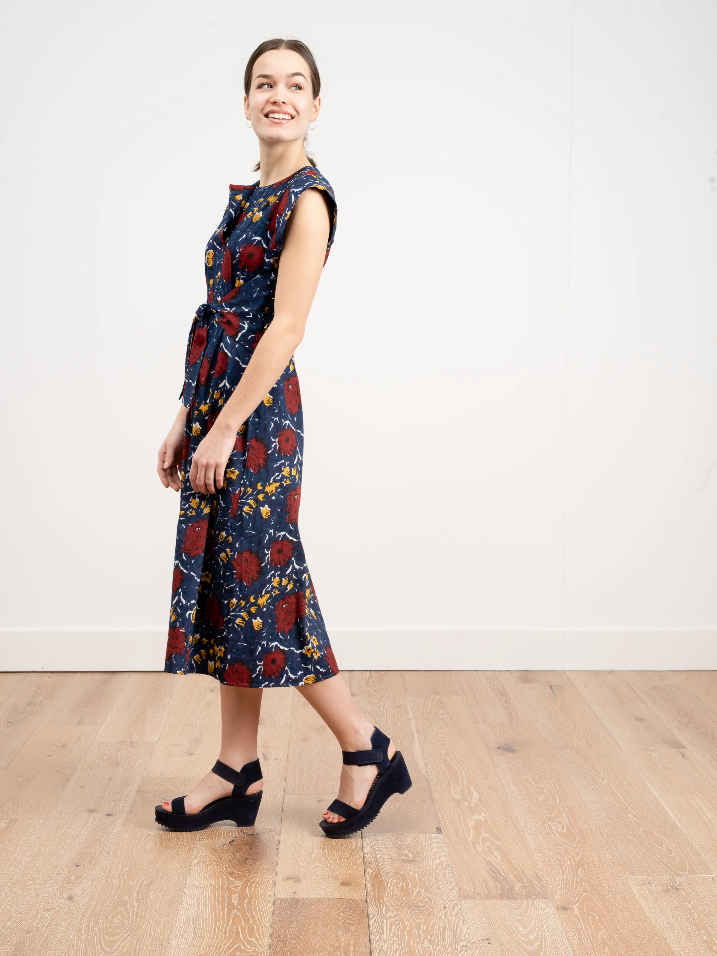 willow belted midi dress - Image 2