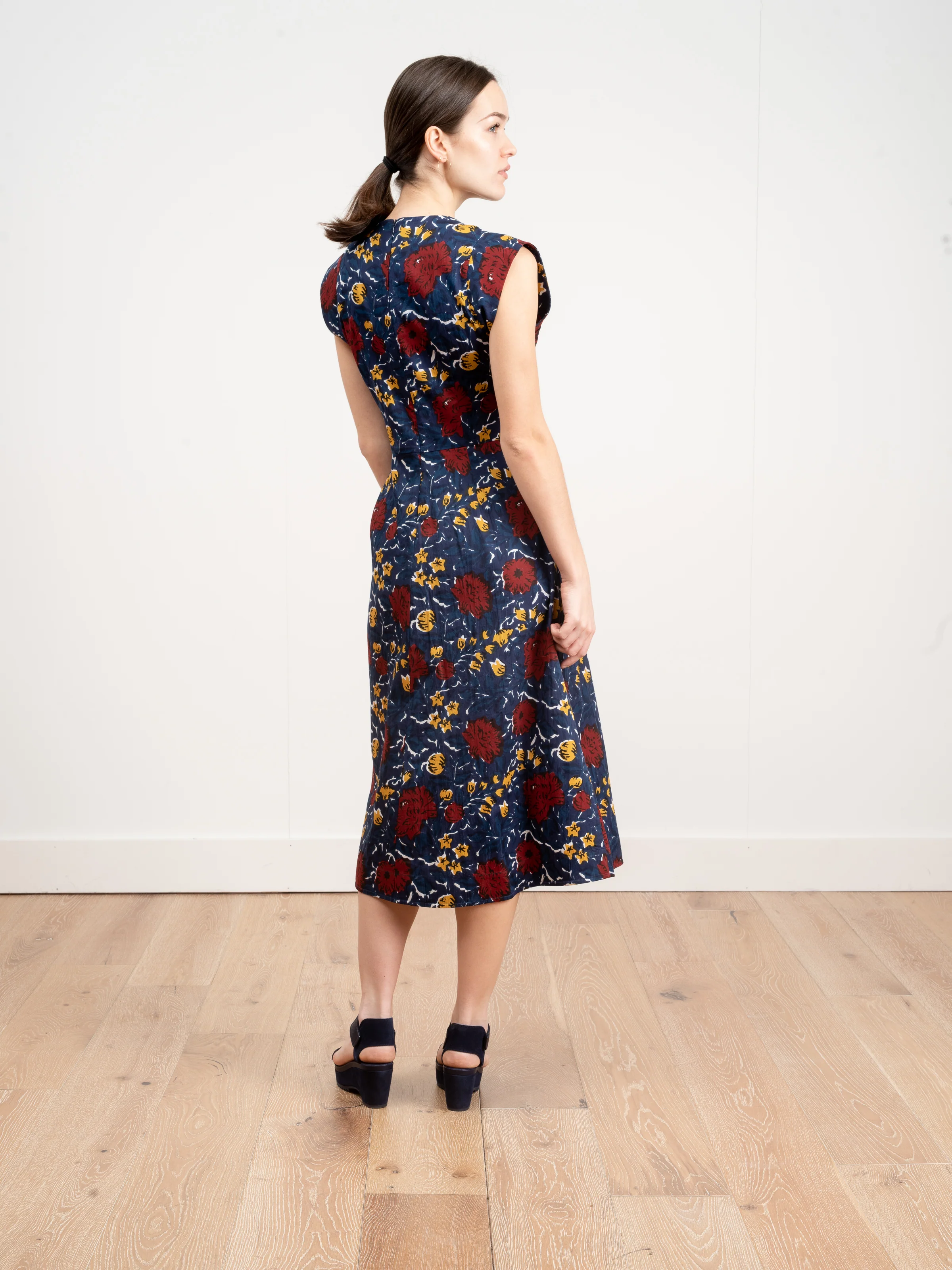willow belted midi dress - Image 3