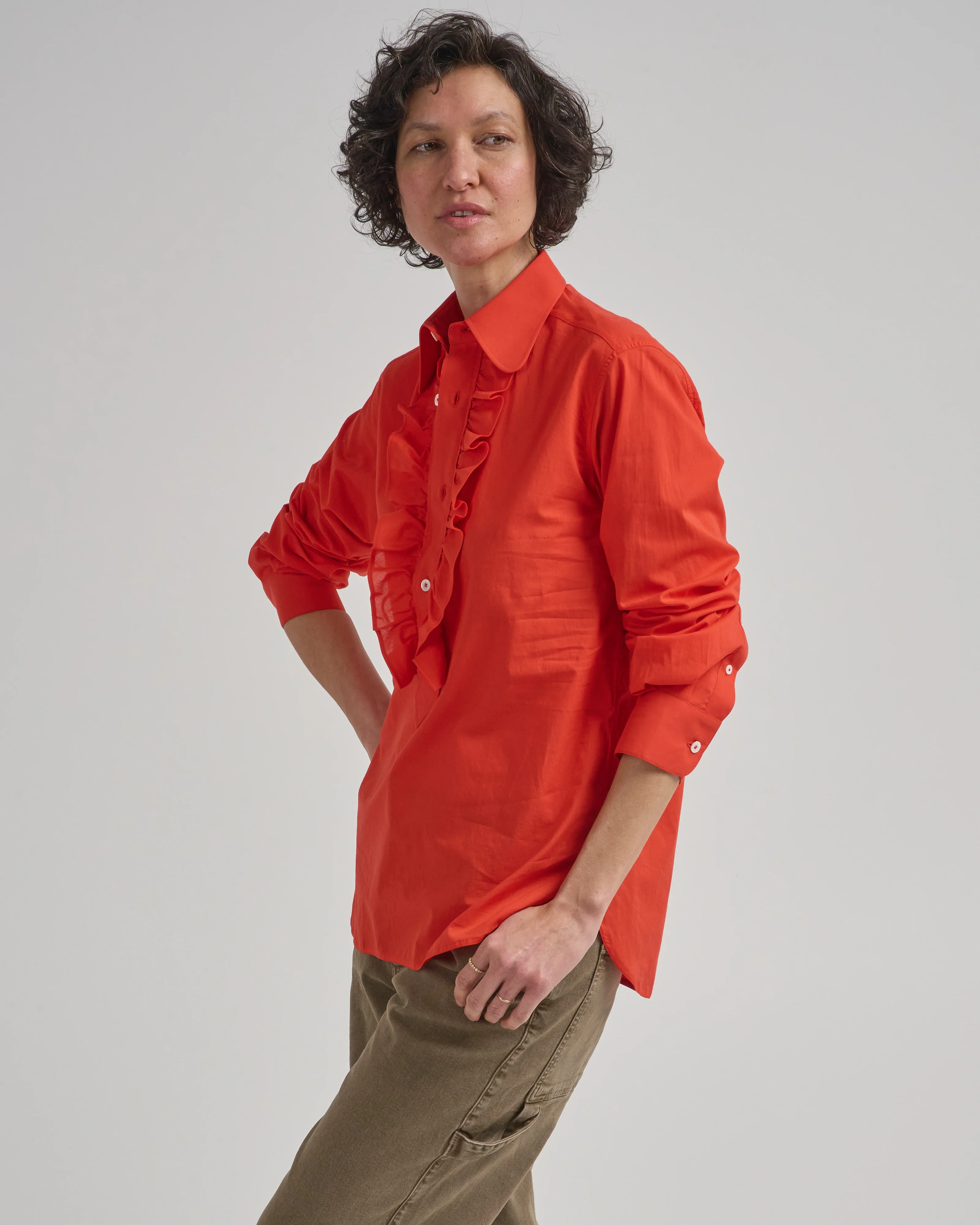 polo ruffle dandy shirt - Image 3