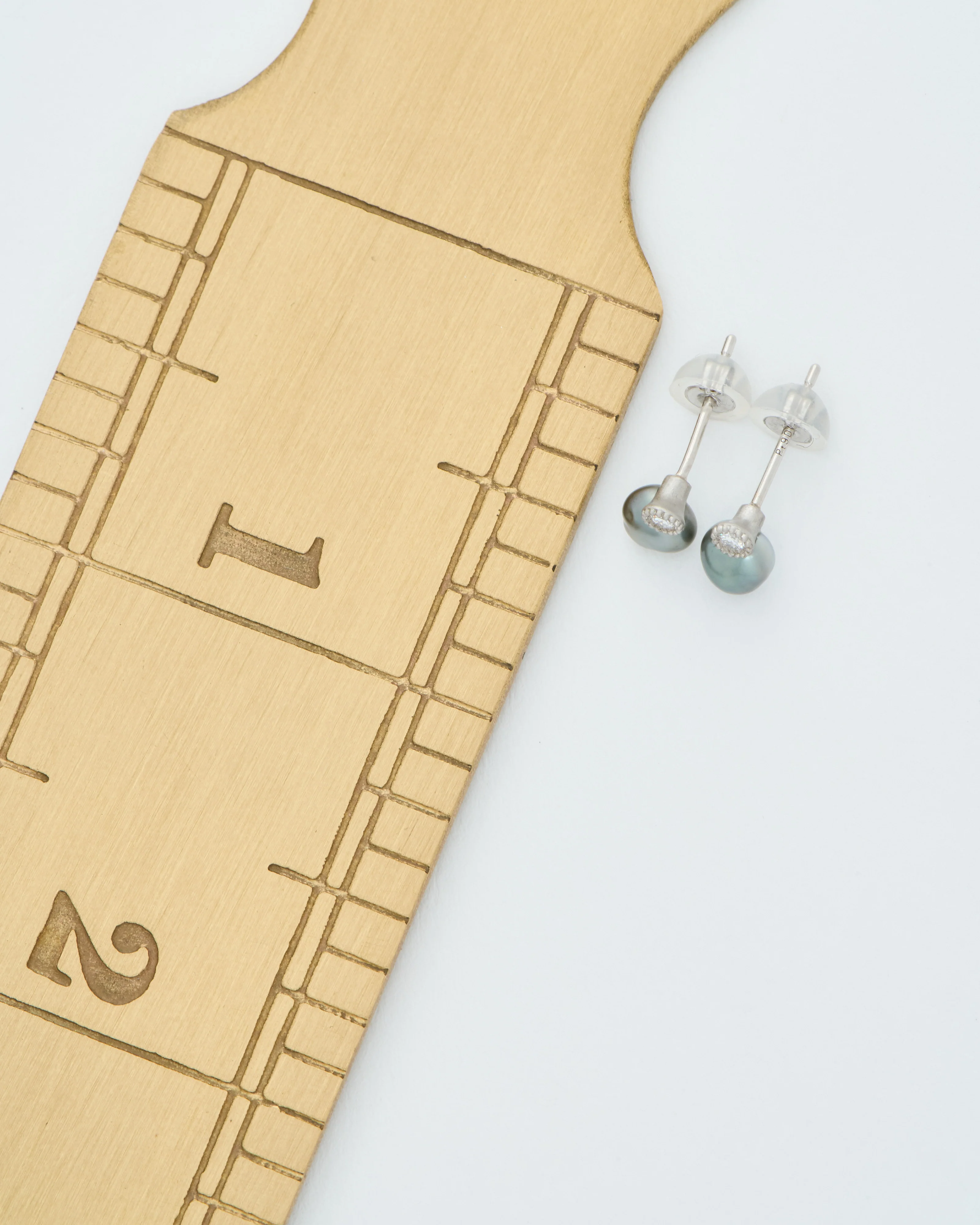 baby kidney pearl earrings - Image 5