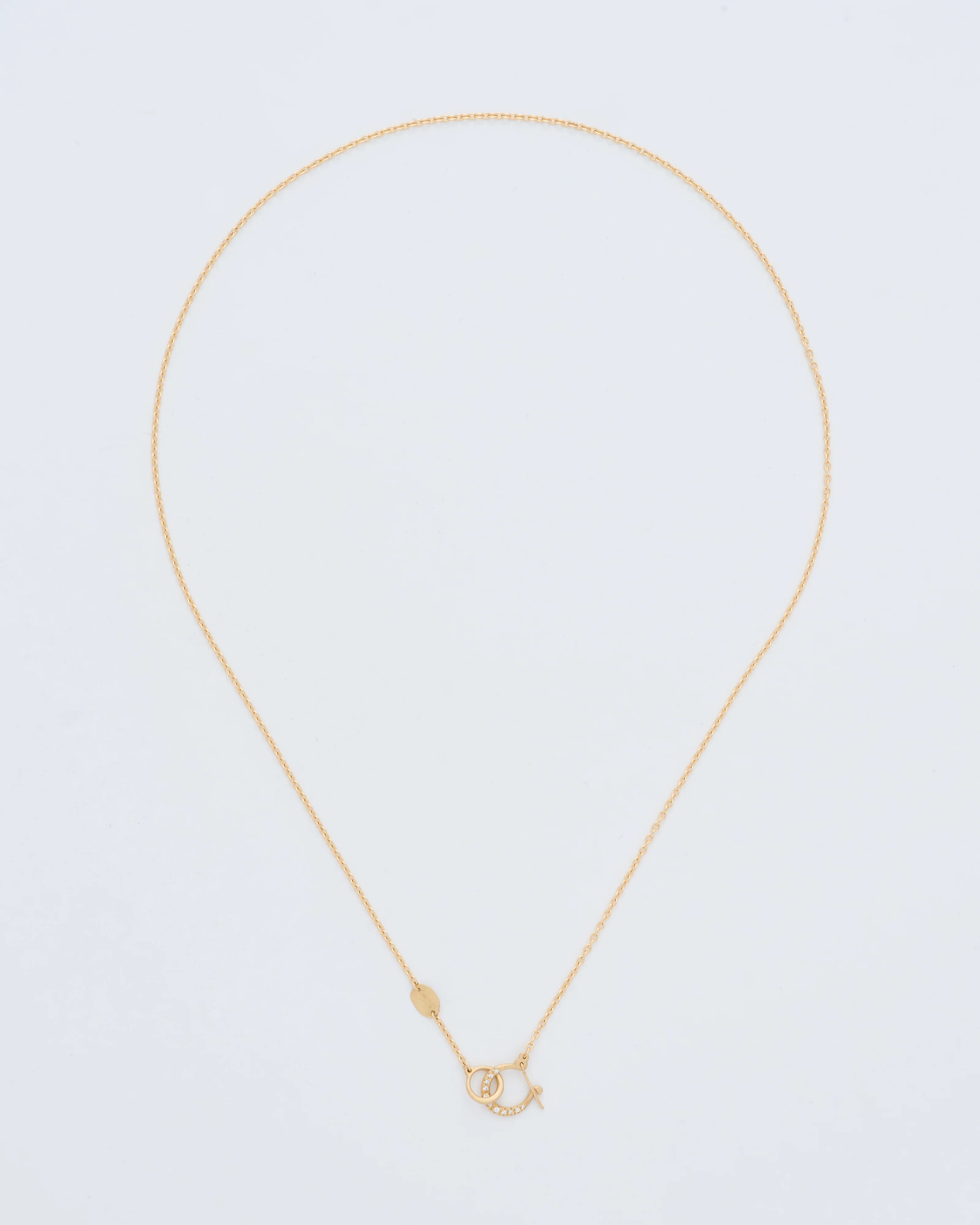 hung gold necklace - Image 4