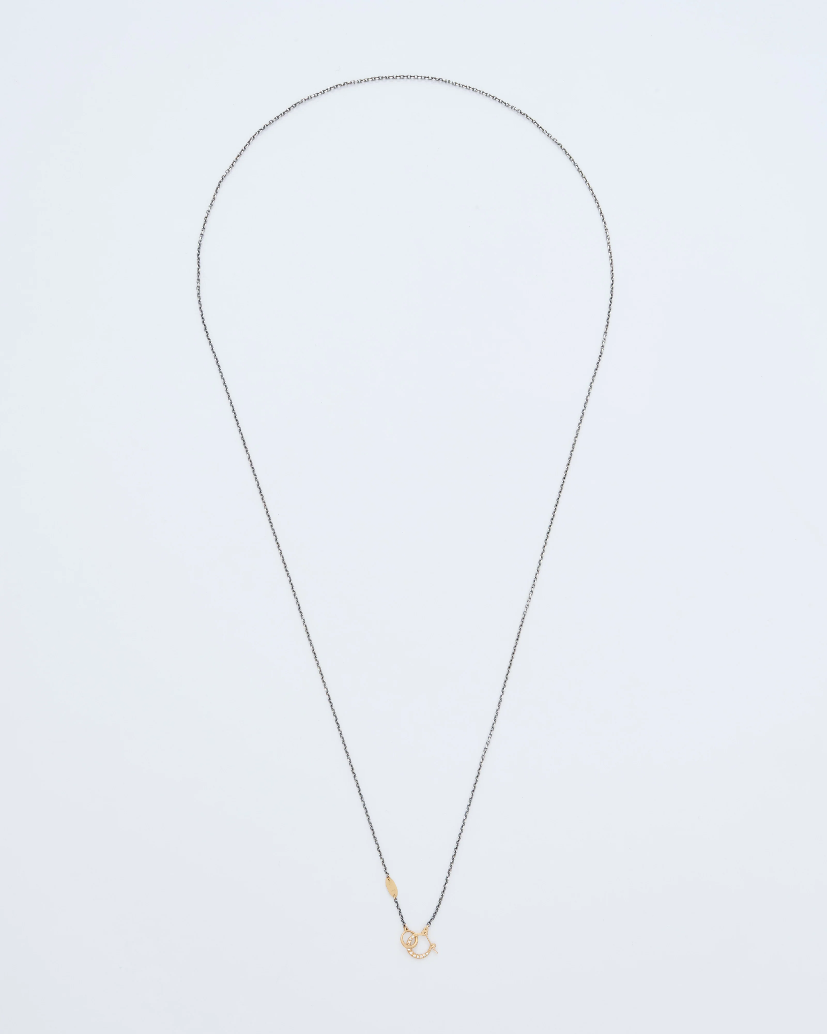 hung silver necklace - Image 5