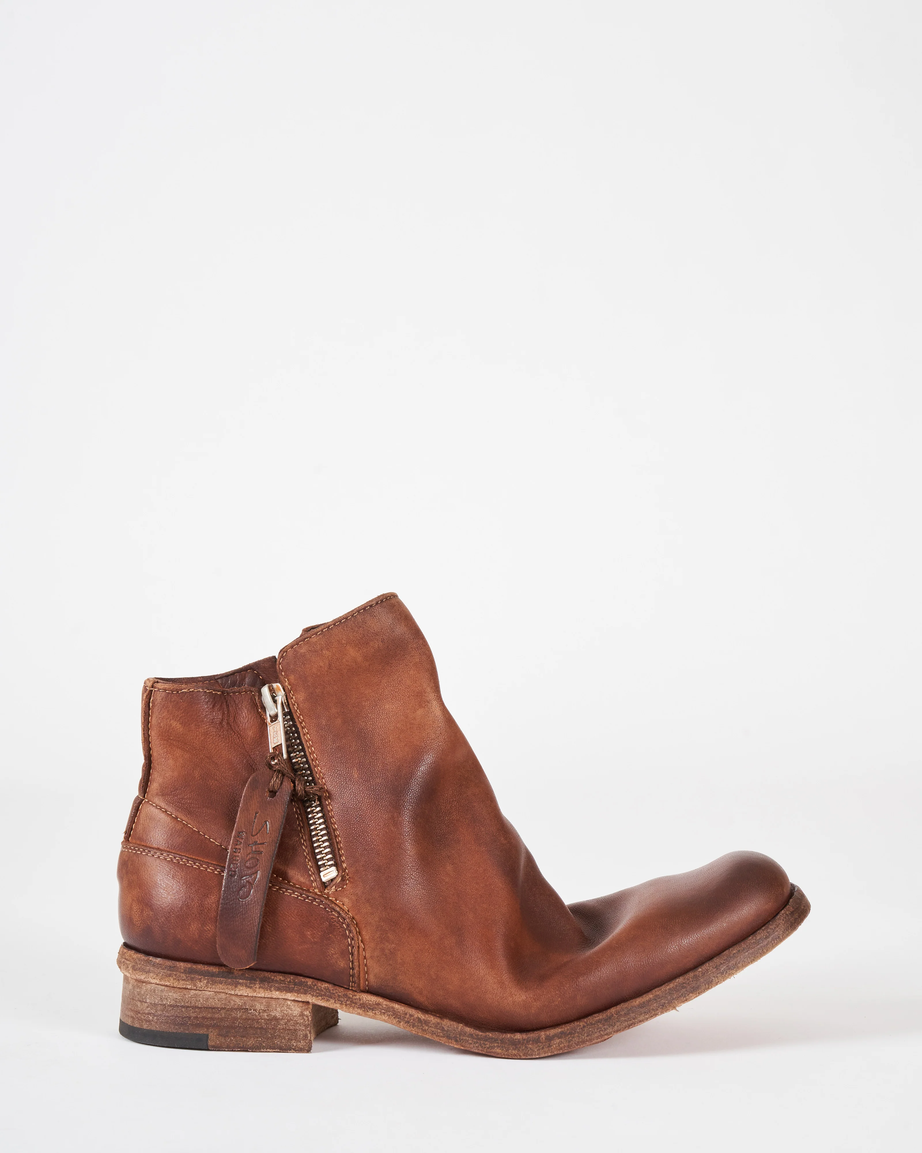 double zipper low boot - Image 2