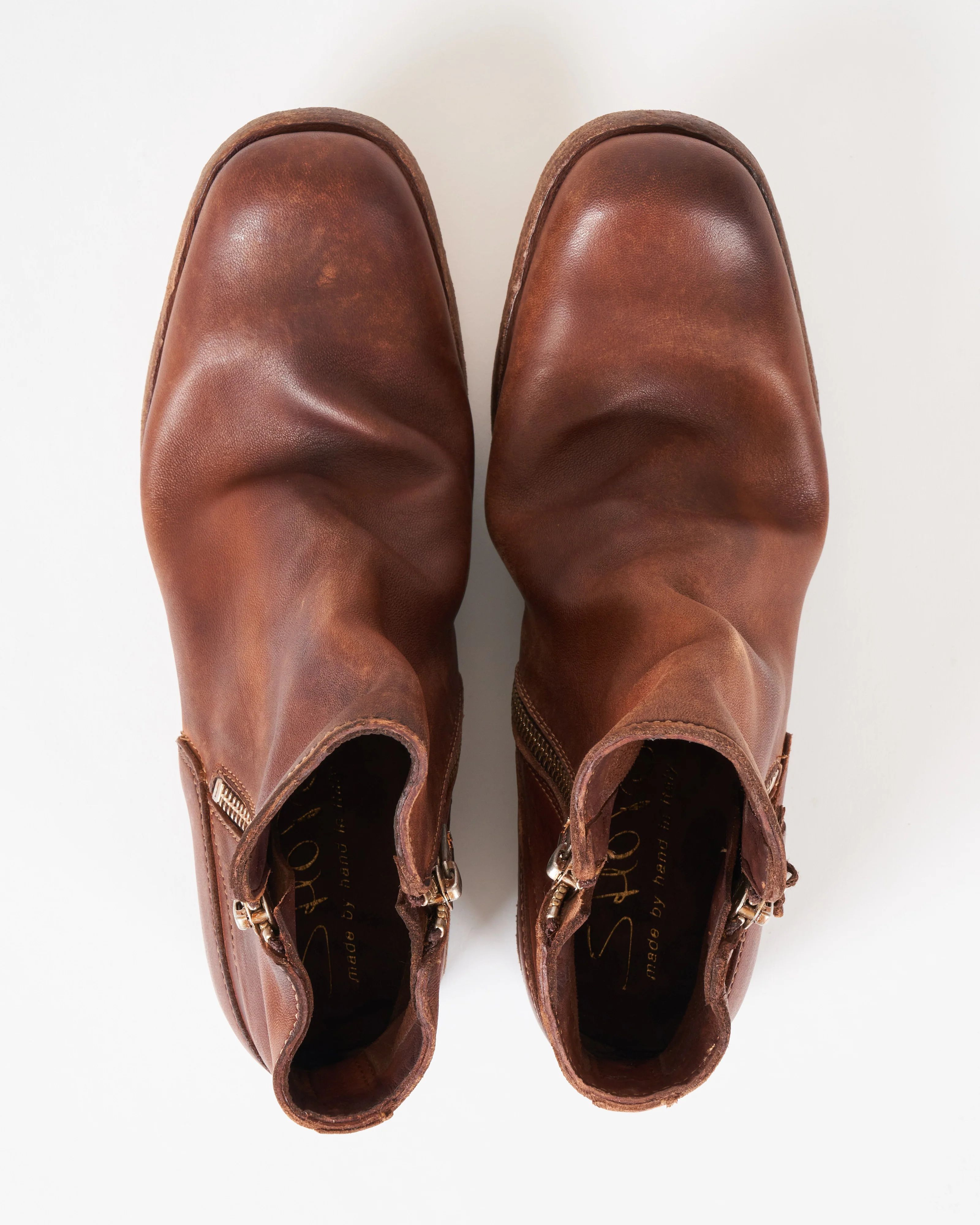 double zipper low boot - Image 3