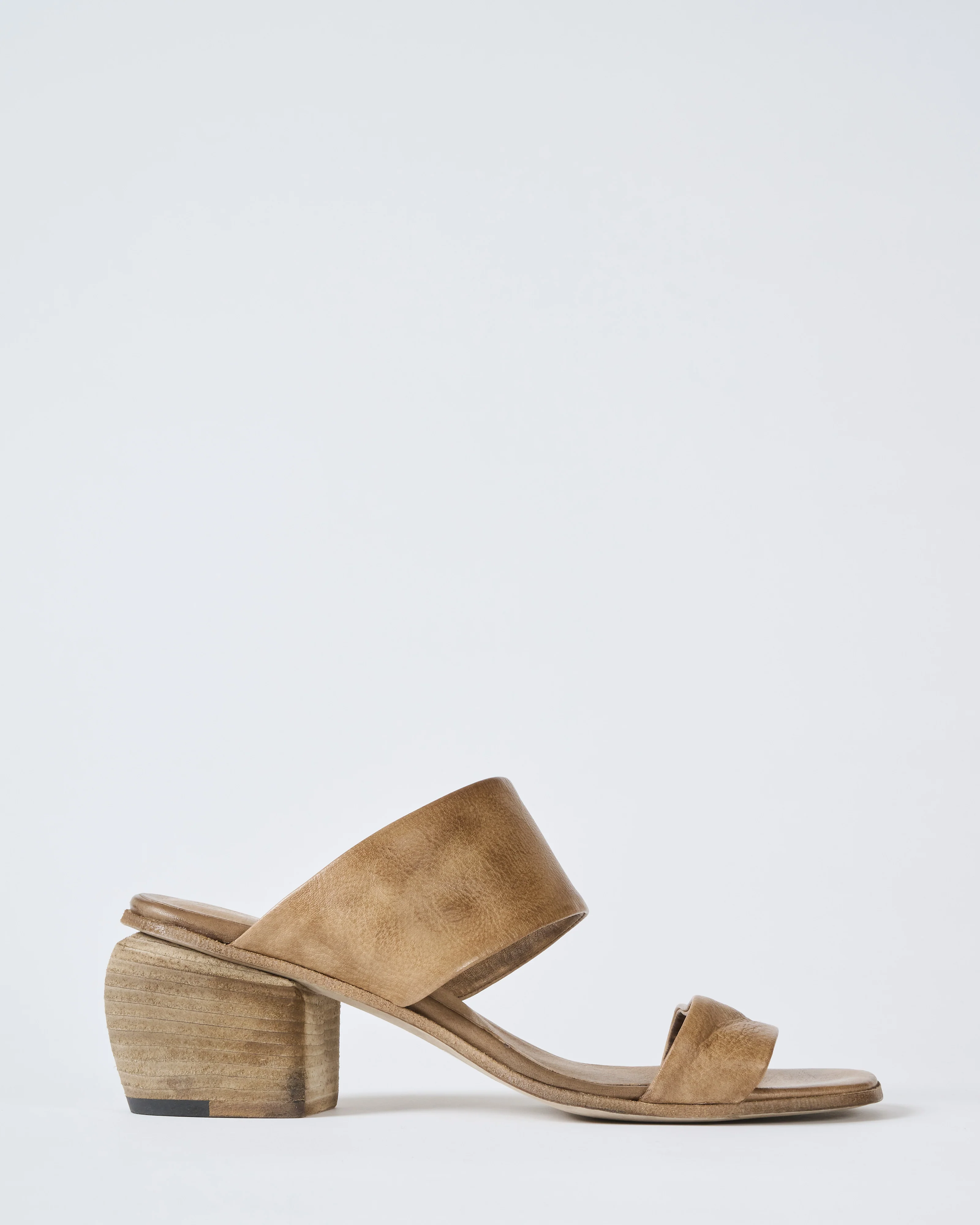 heeled two-strap sandal - Image 2