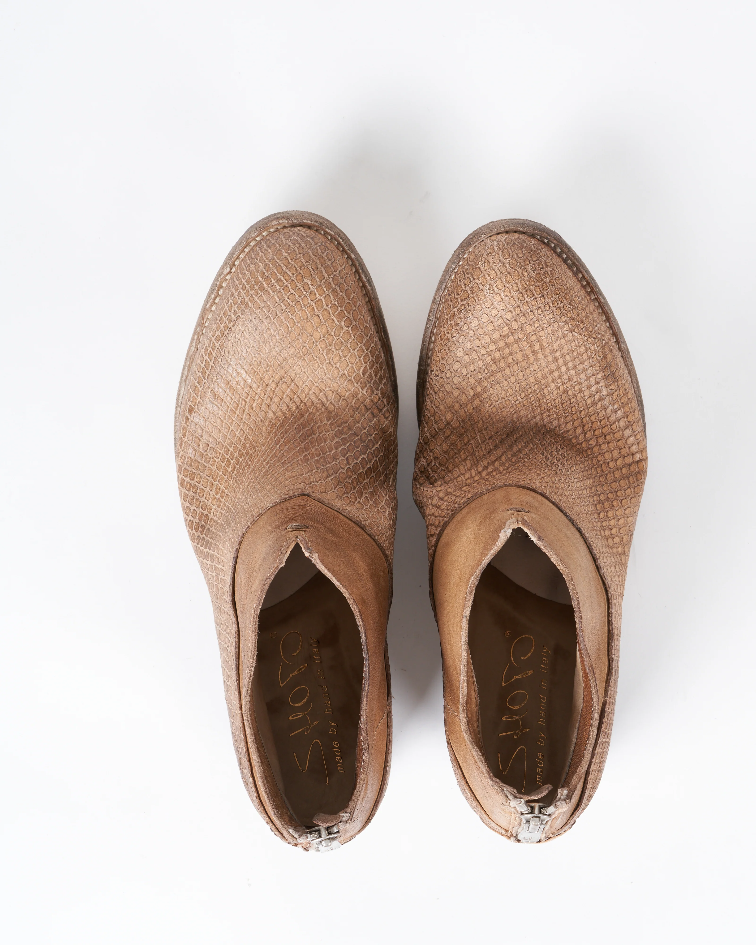 low ankle boot - cigar leather - Image 3