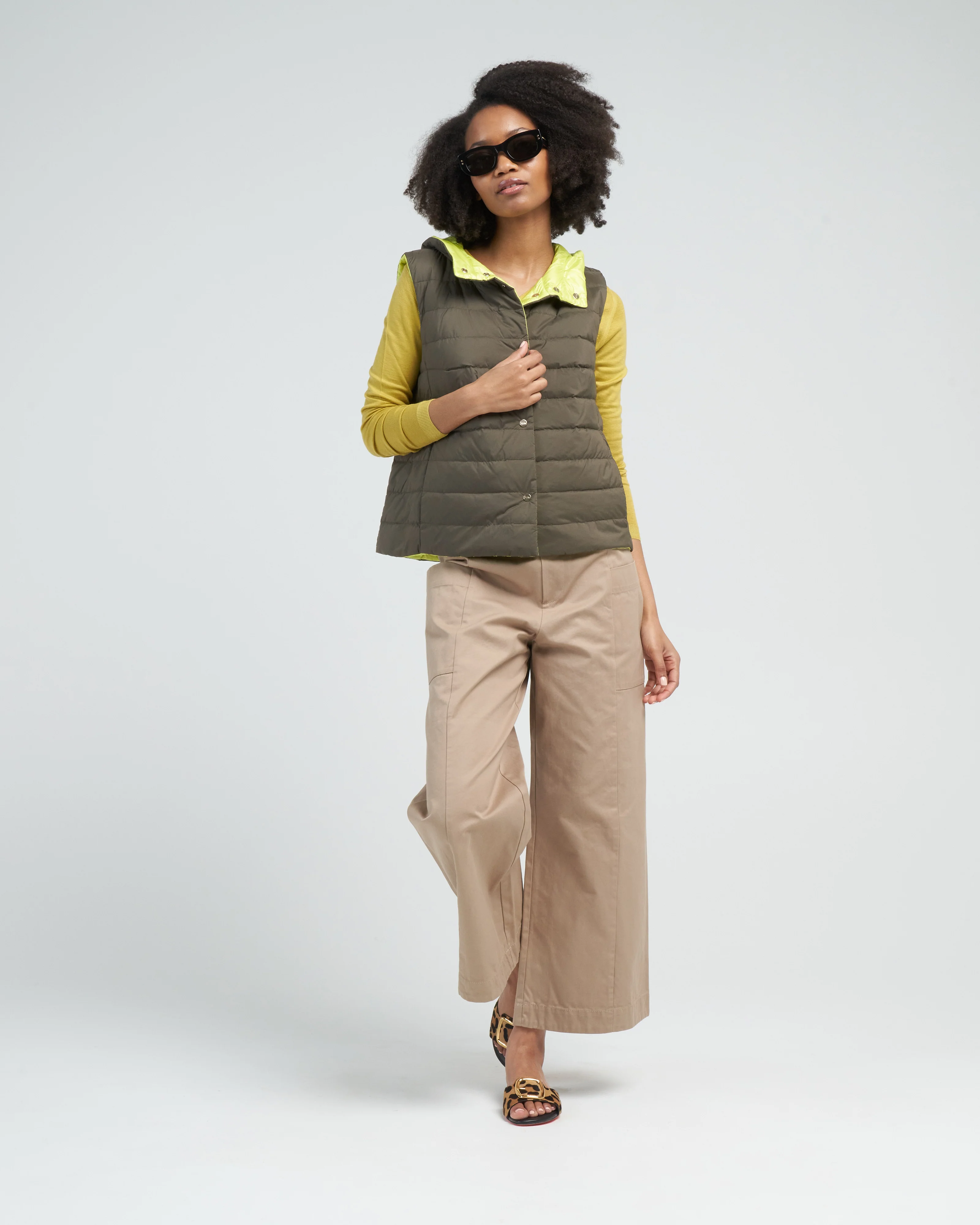 cargo pants - khaki - Image 2