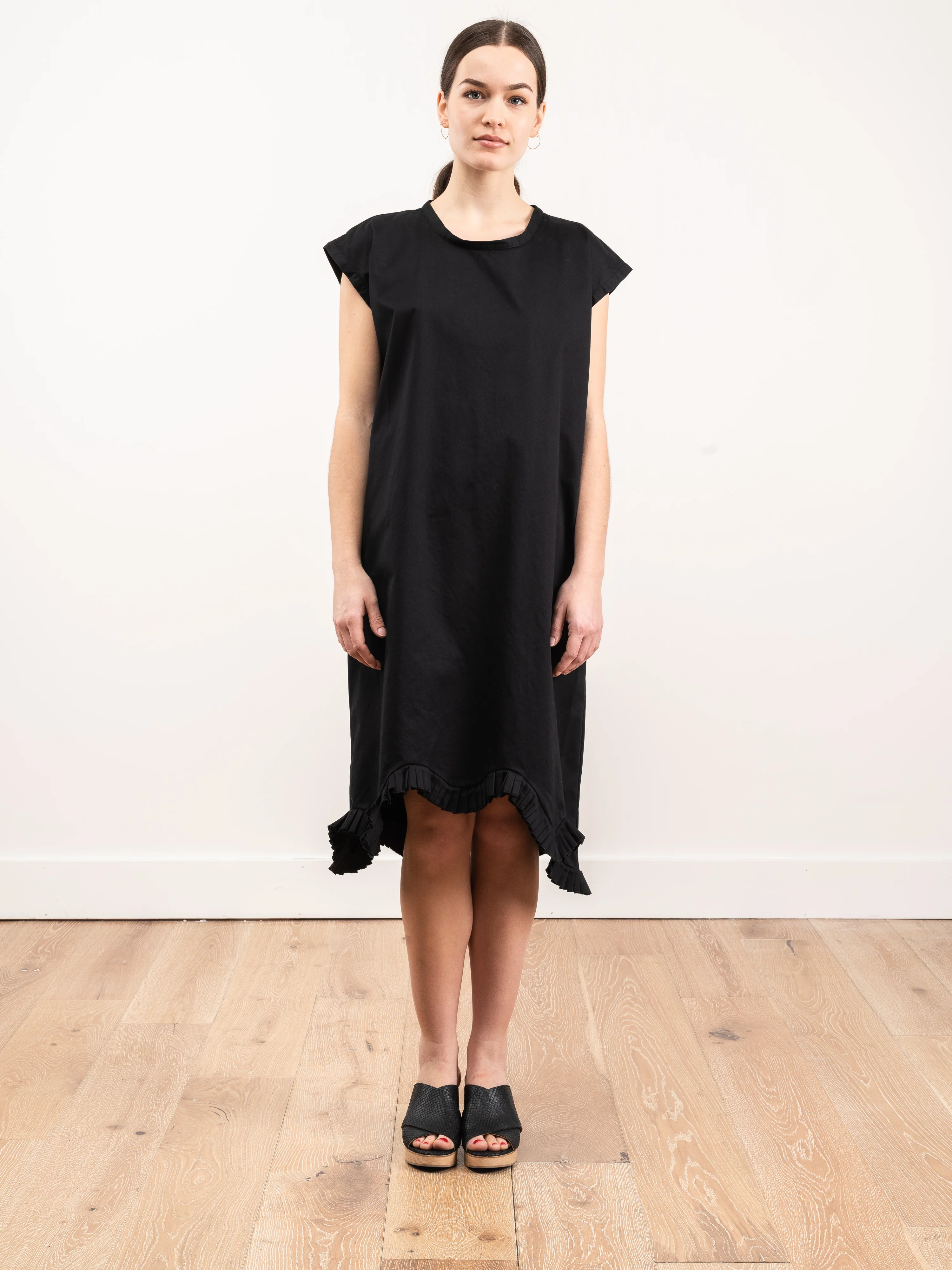 pleated hem dress - Image 2