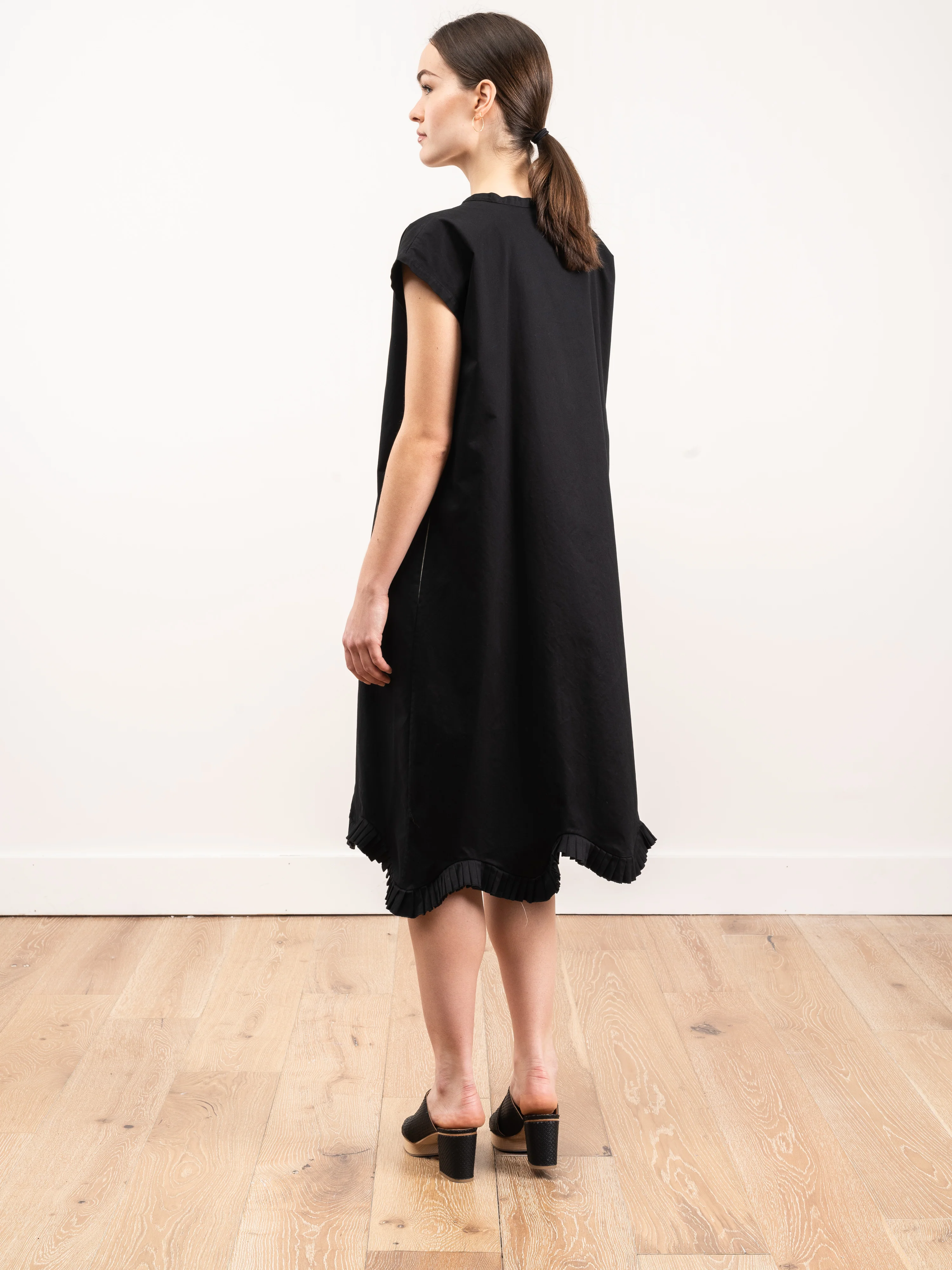 pleated hem dress - Image 4