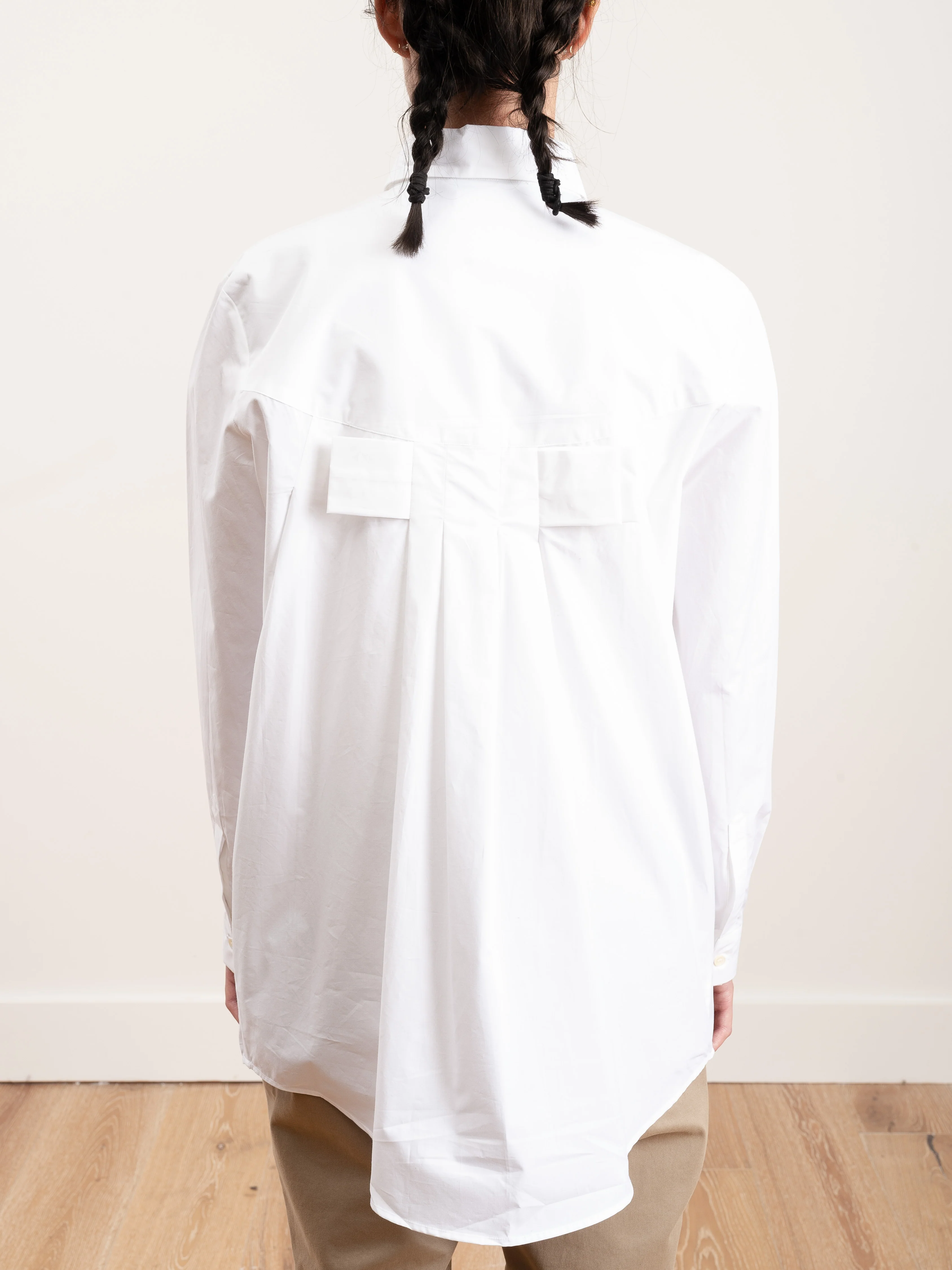 cotton bow shirt - Image 4