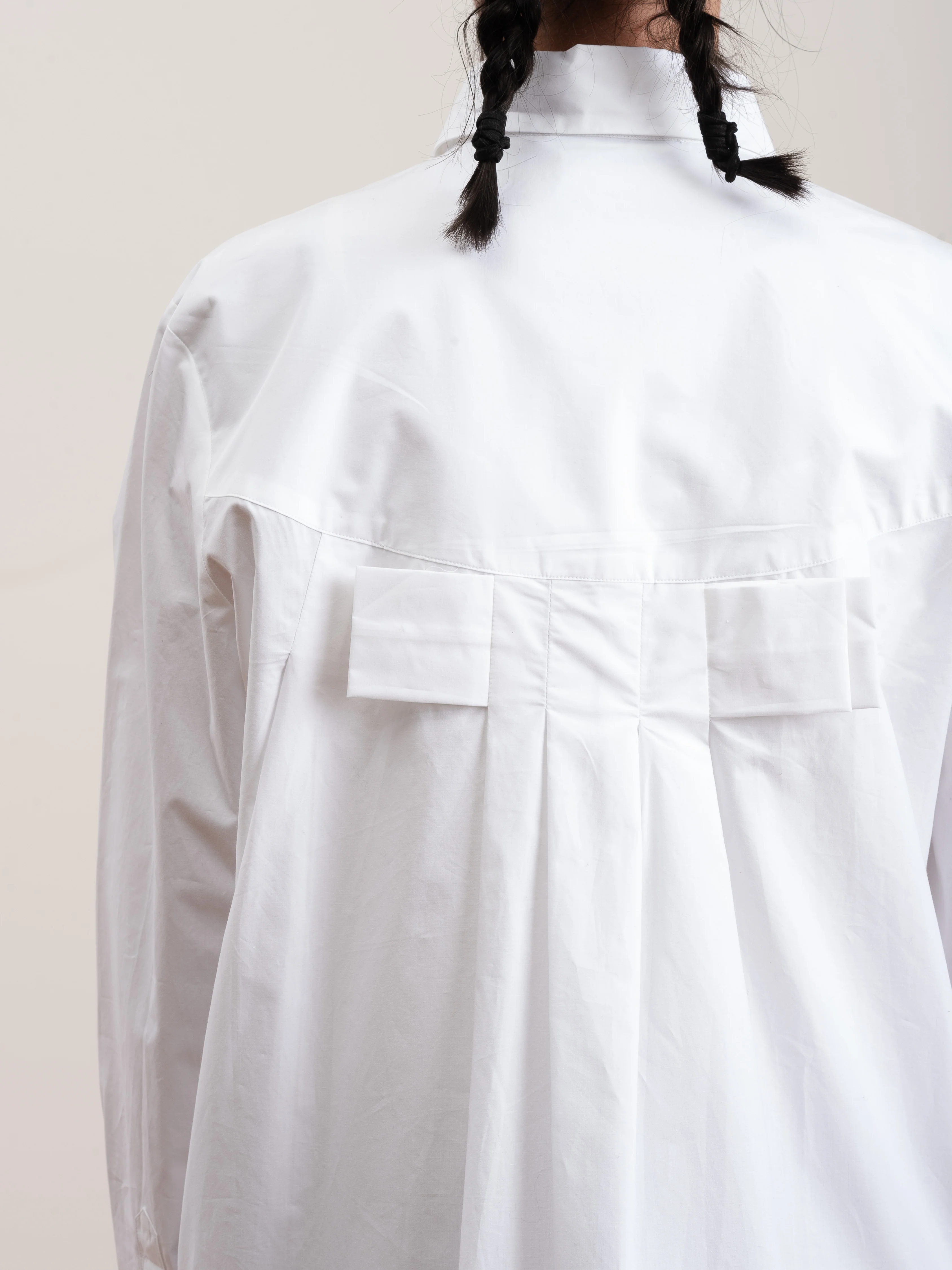 cotton bow shirt - Image 5