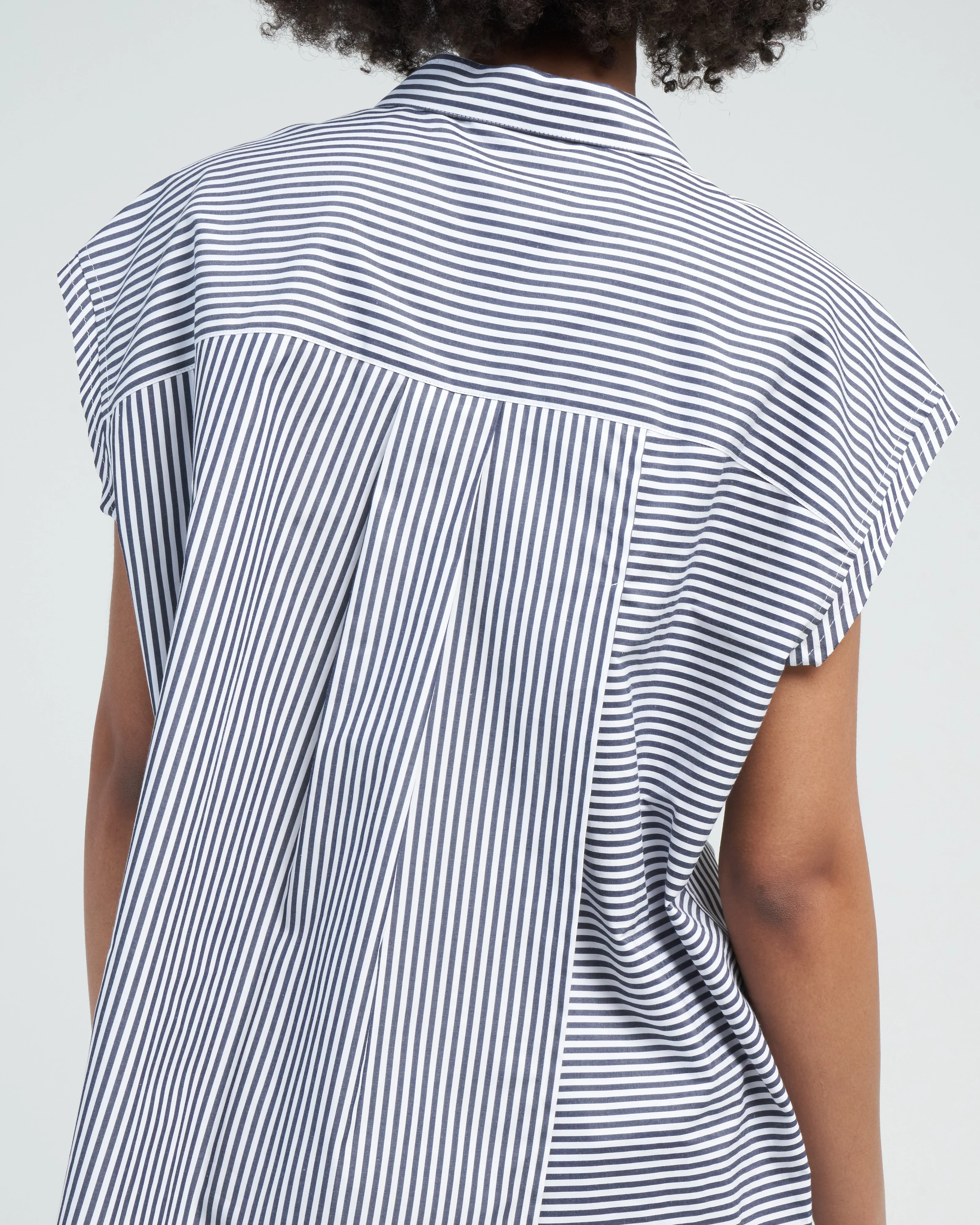 cuba shirt - navy stripes - Image 5