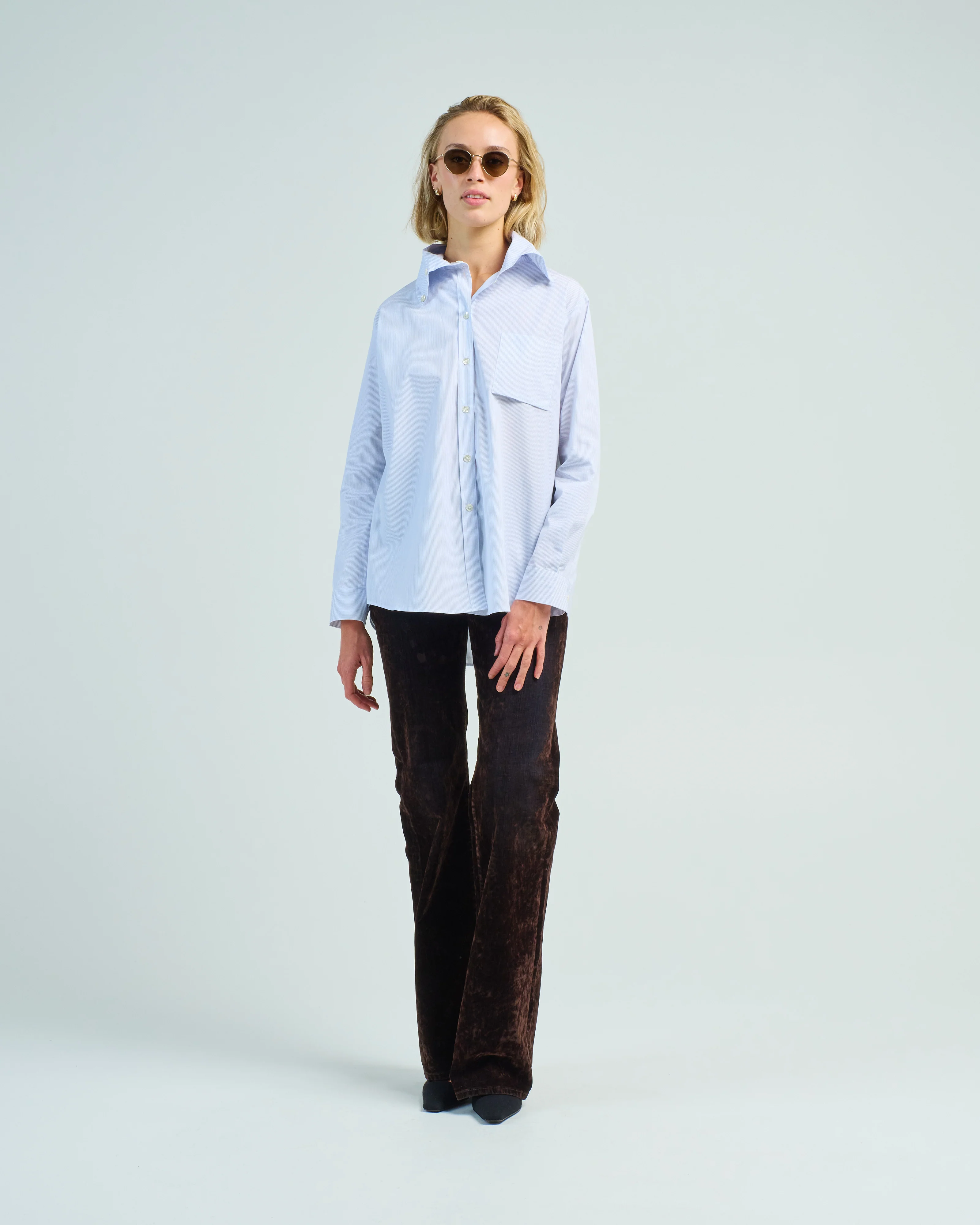 ebrar long collar shirt - Image 2