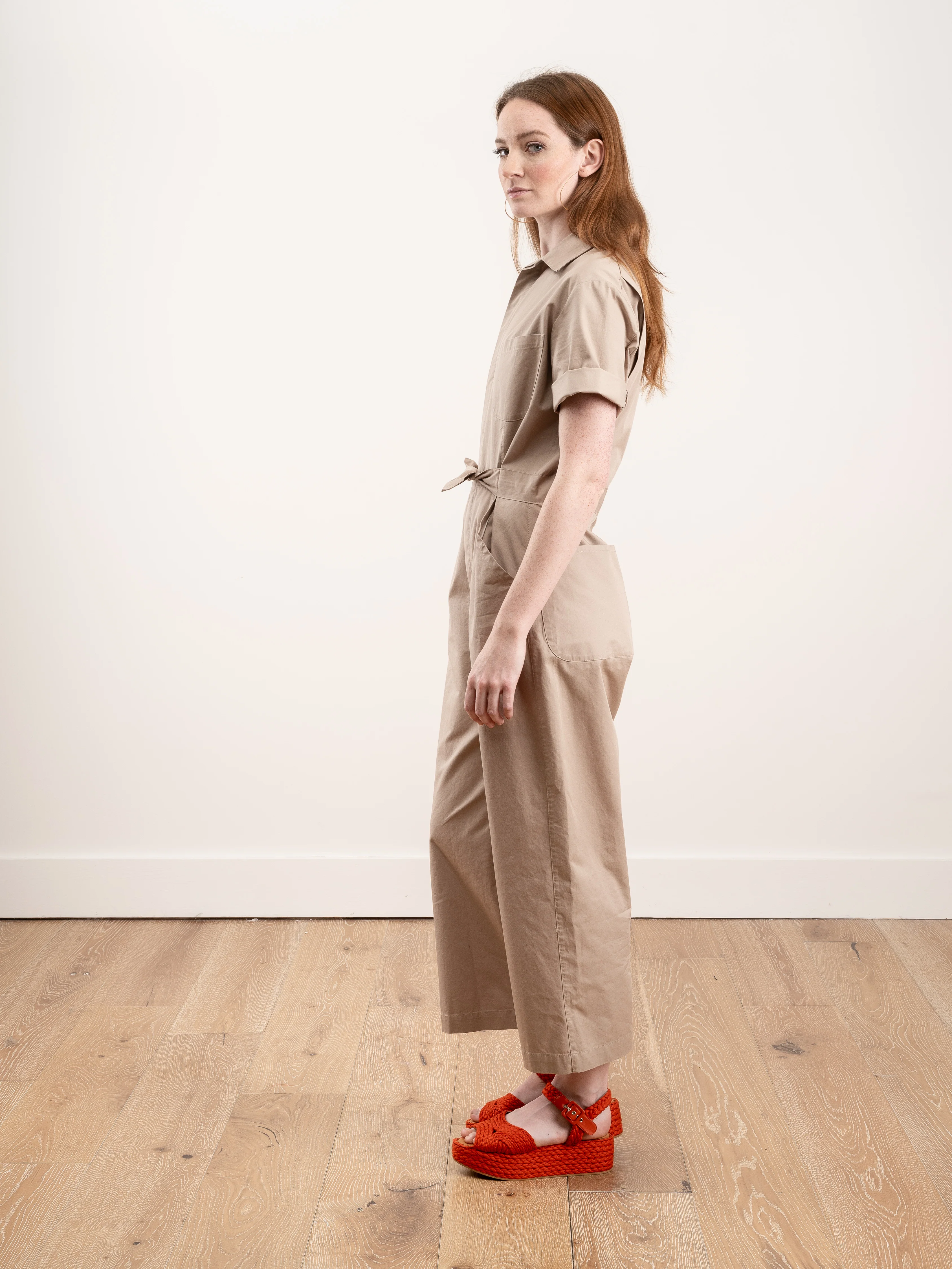 ege jumpsuit - light safari - Image 2