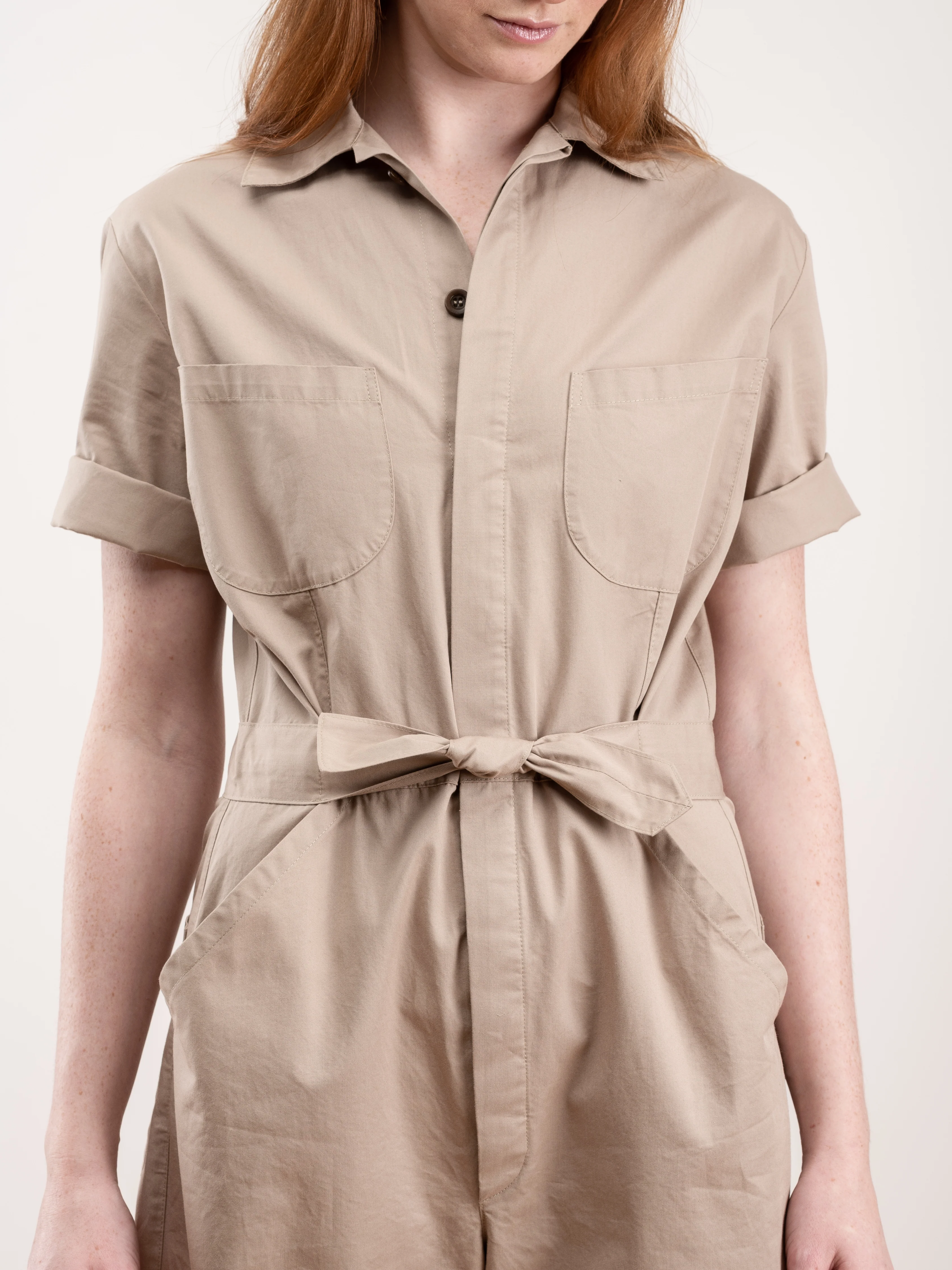 ege jumpsuit - light safari - Image 4