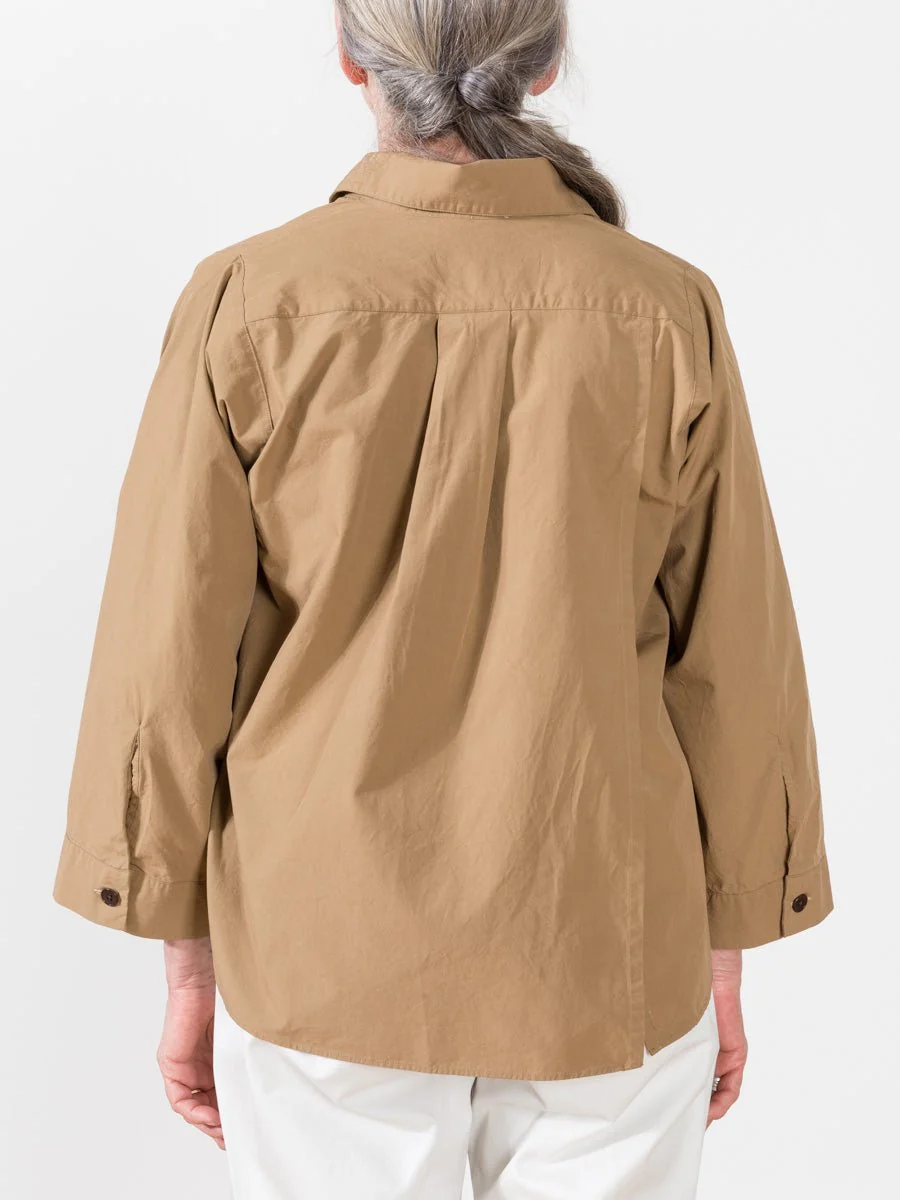 milan top - tobacco - Image 4