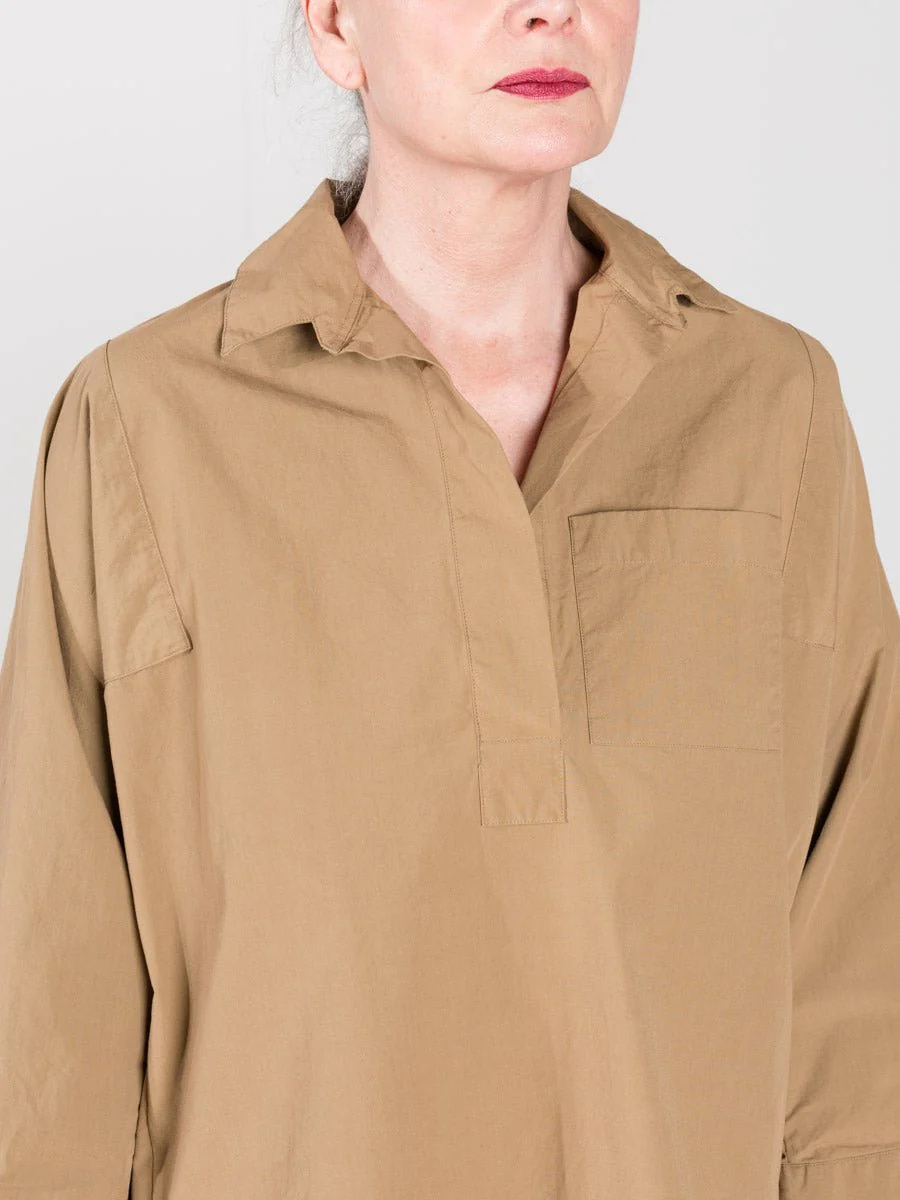 milan top - tobacco - Image 5