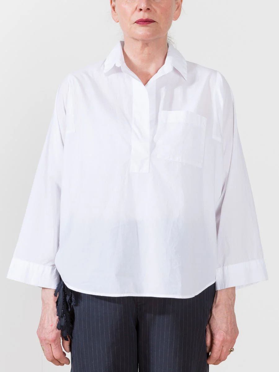 milan top - white - Image 2