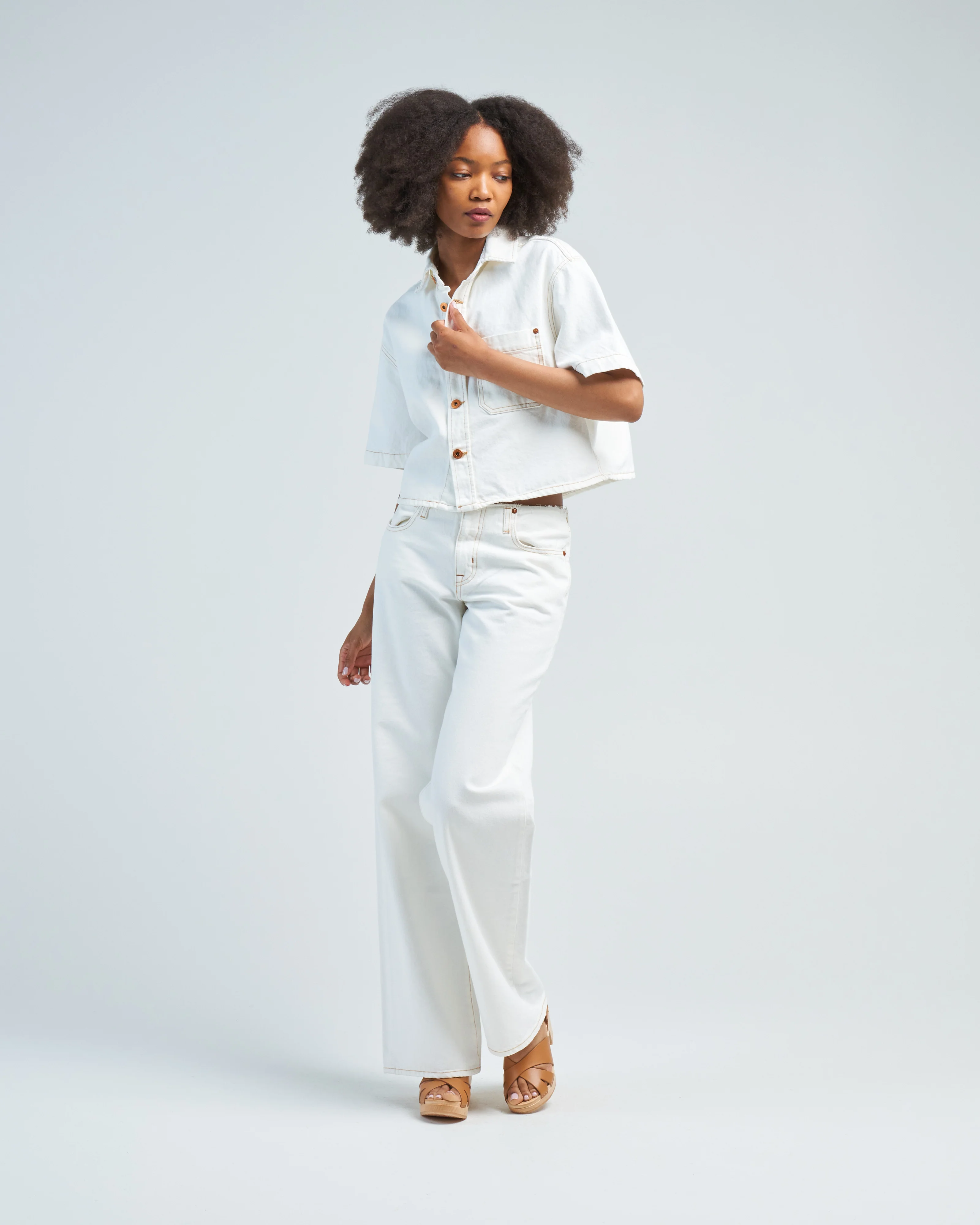 cara ss crop shirt - Image 2