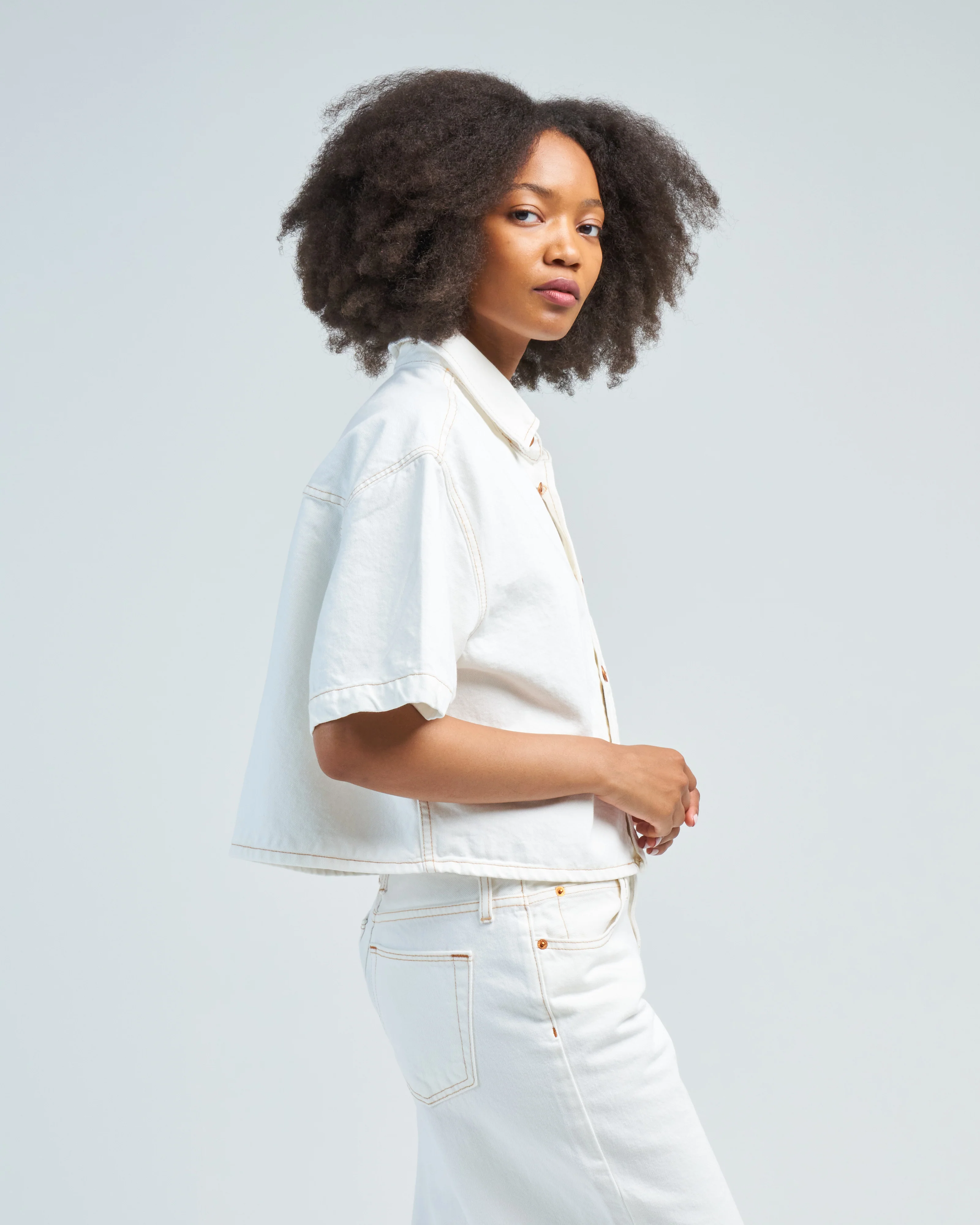 cara ss crop shirt - Image 3