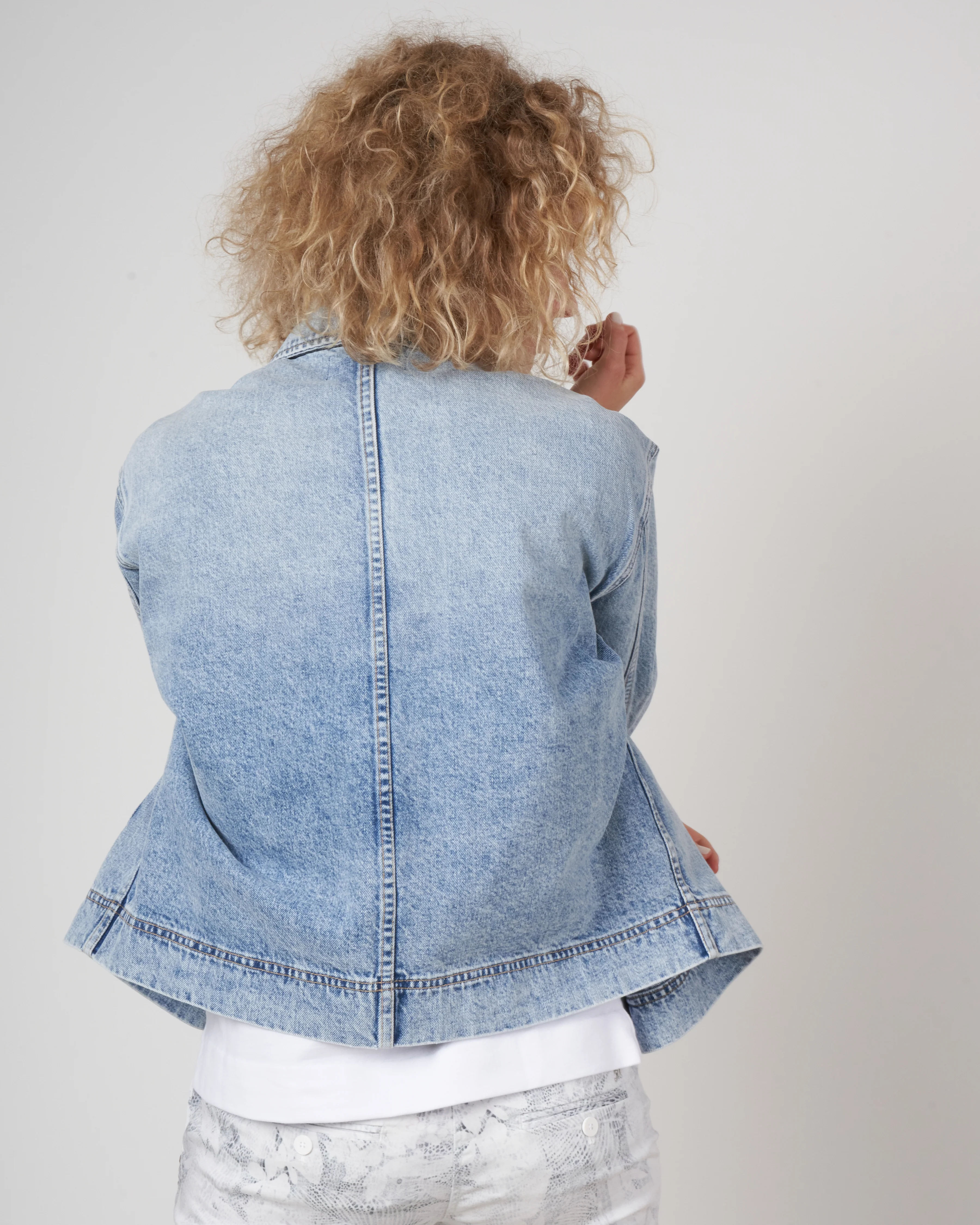 new thompson oversize denim jacket - crosby - Image 4