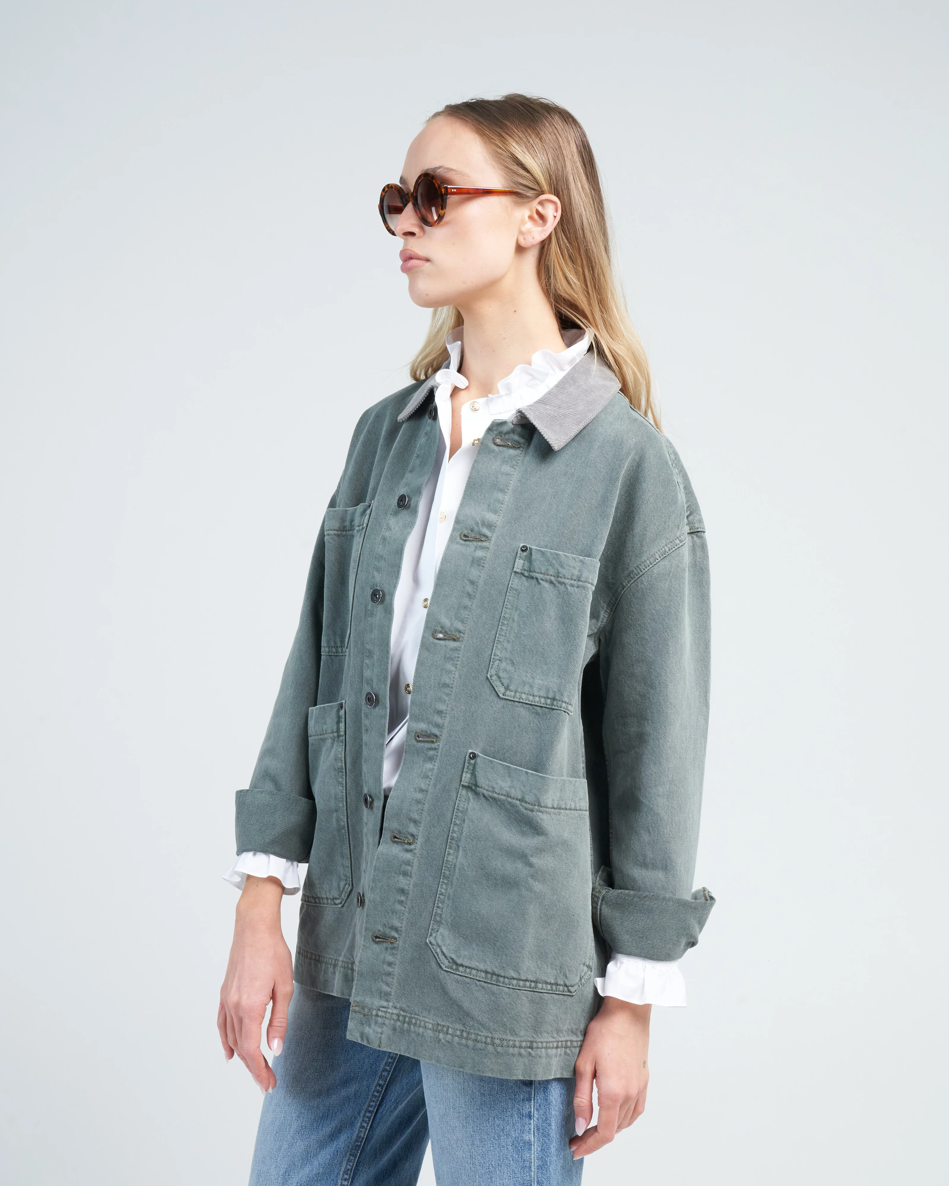 worker corduroy collar - Image 3