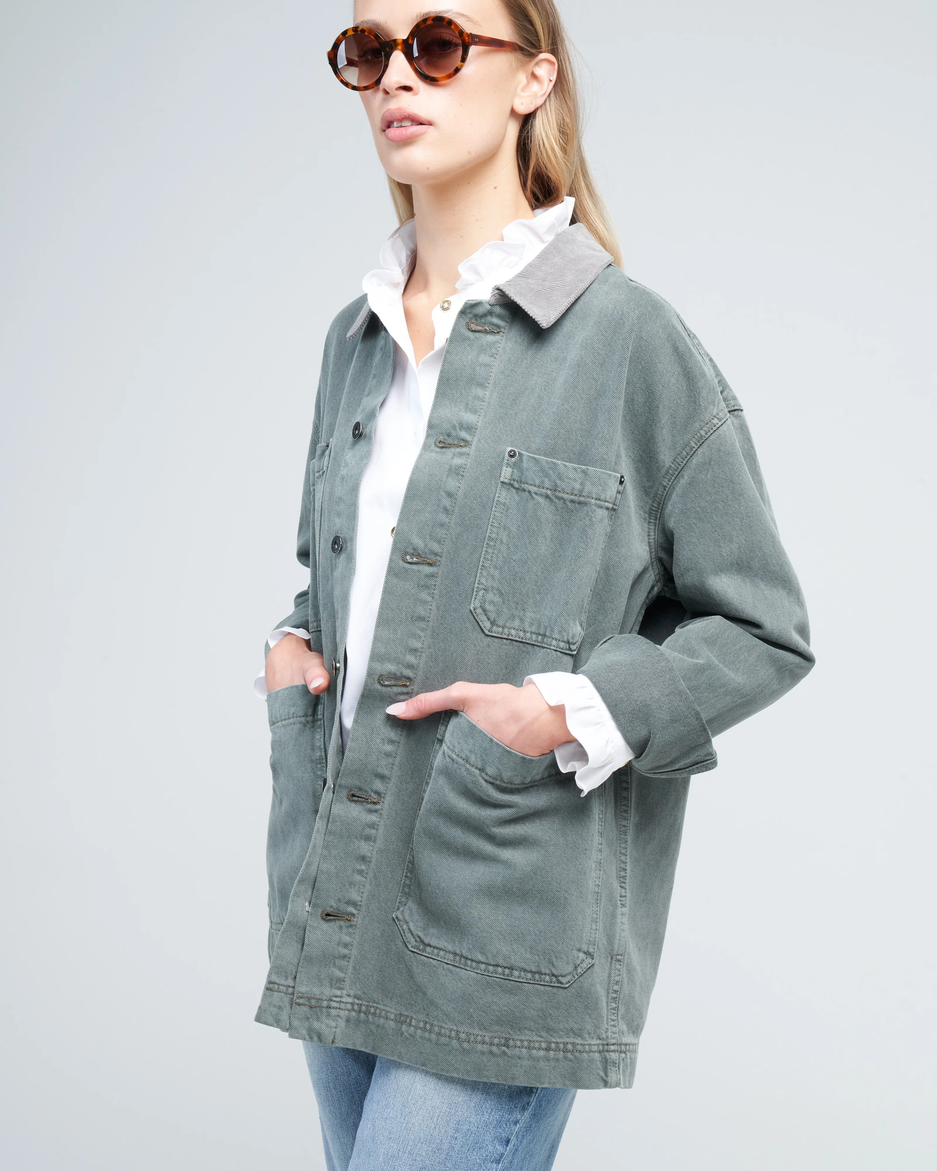 worker corduroy collar - Image 5