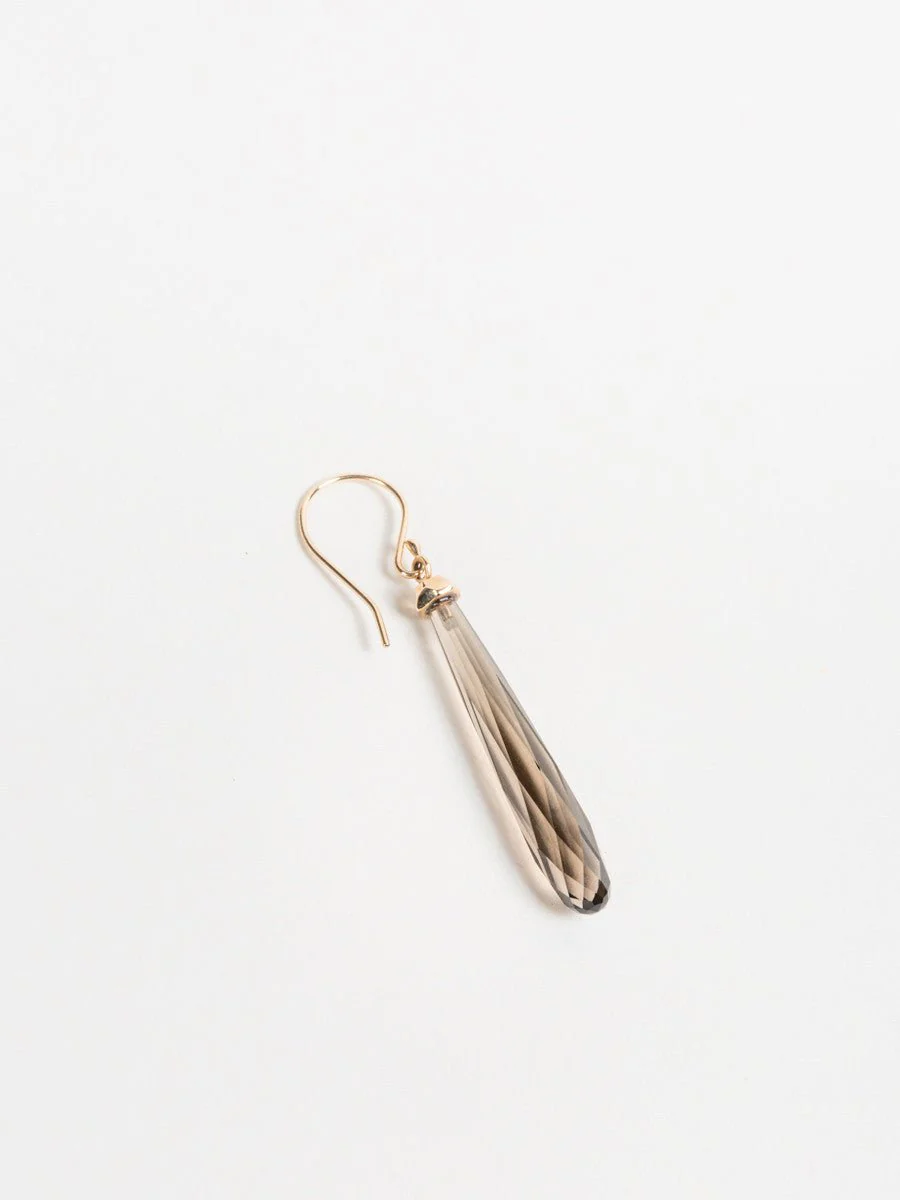smoky quartz earrings - Image 4