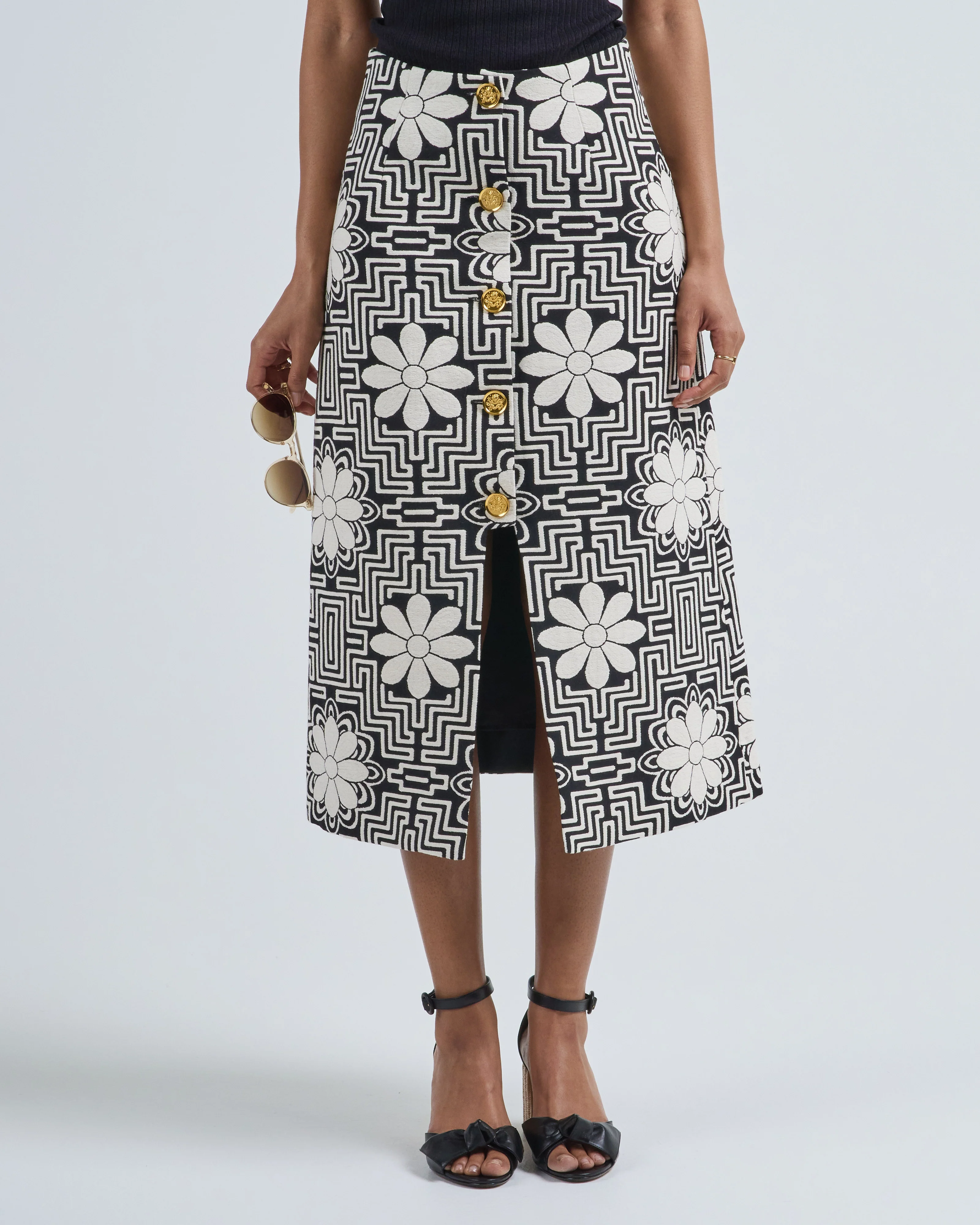 a-line midi skirt - Image 5