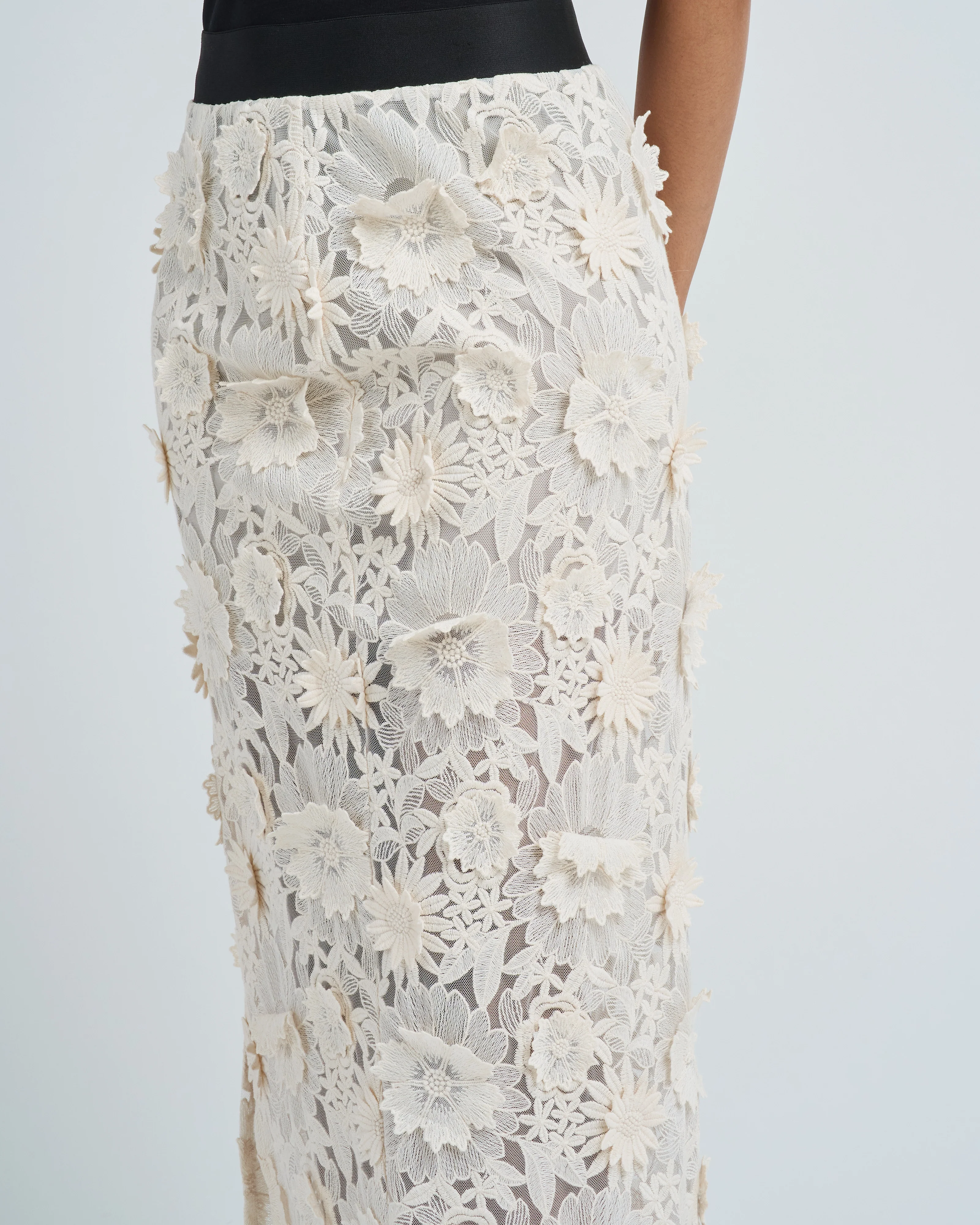 applique pencil skirt - Image 5