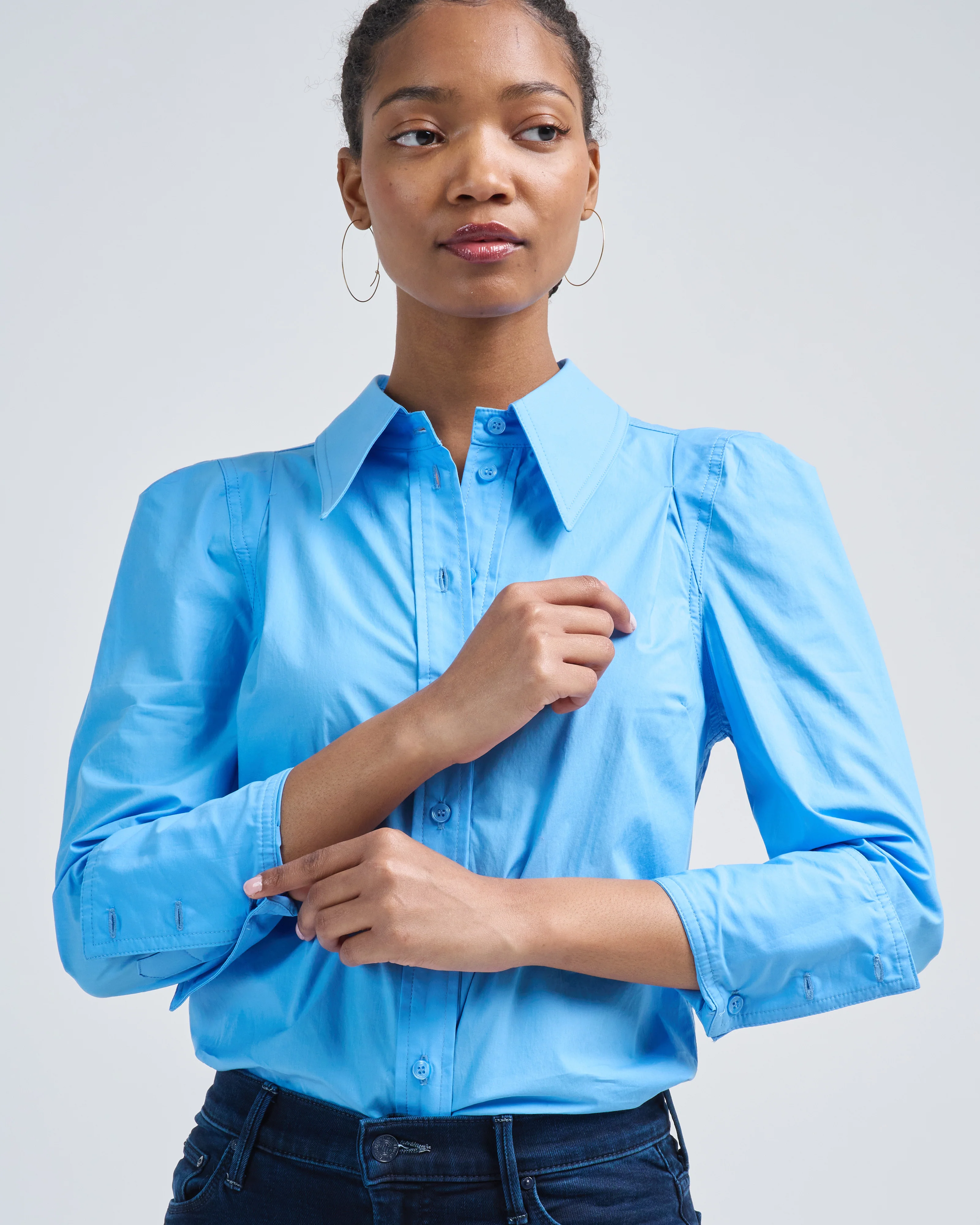 box pleat shirt