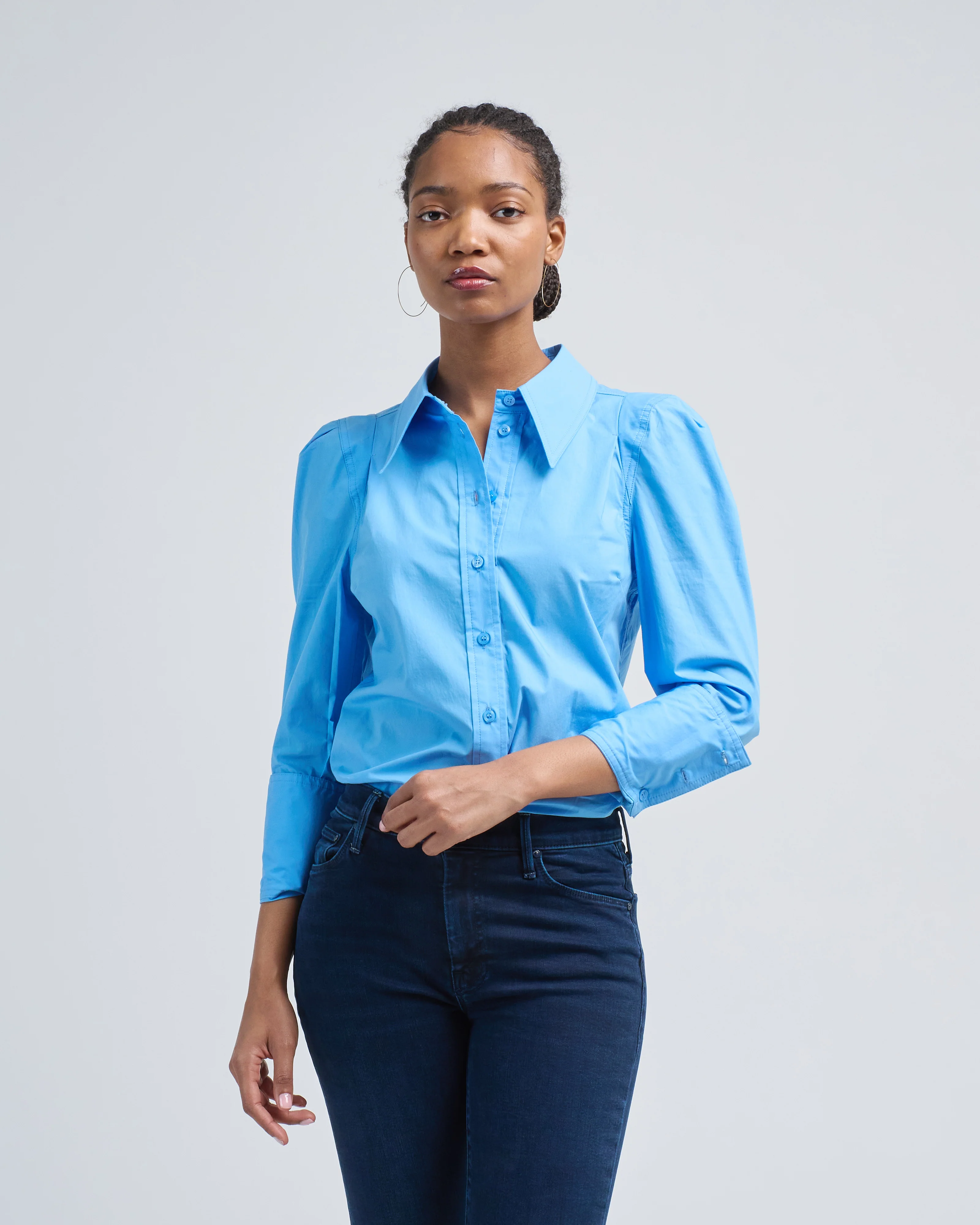box pleat shirt - Image 2