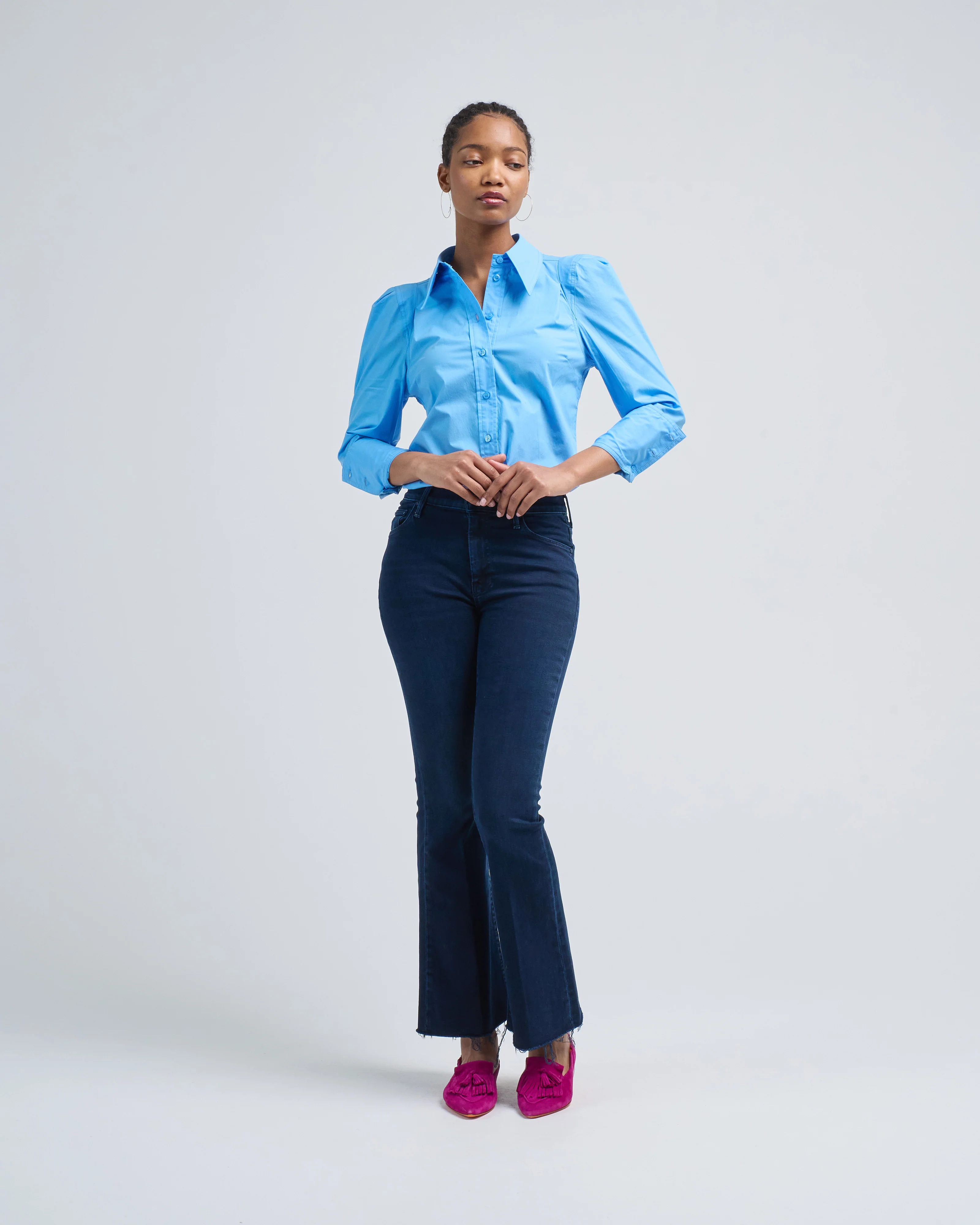 box pleat shirt - Image 5