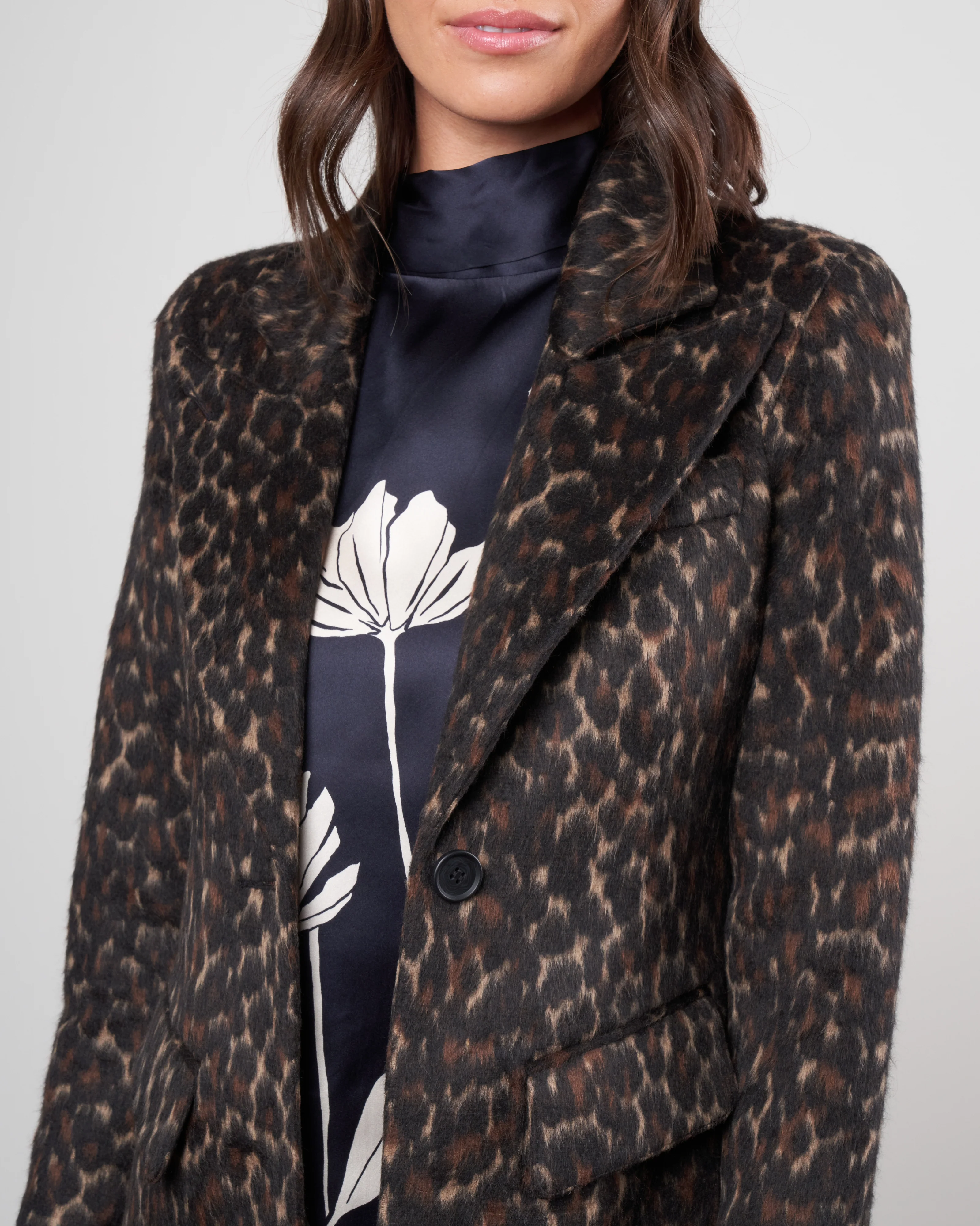 brando coat - dark leopard - Image 2