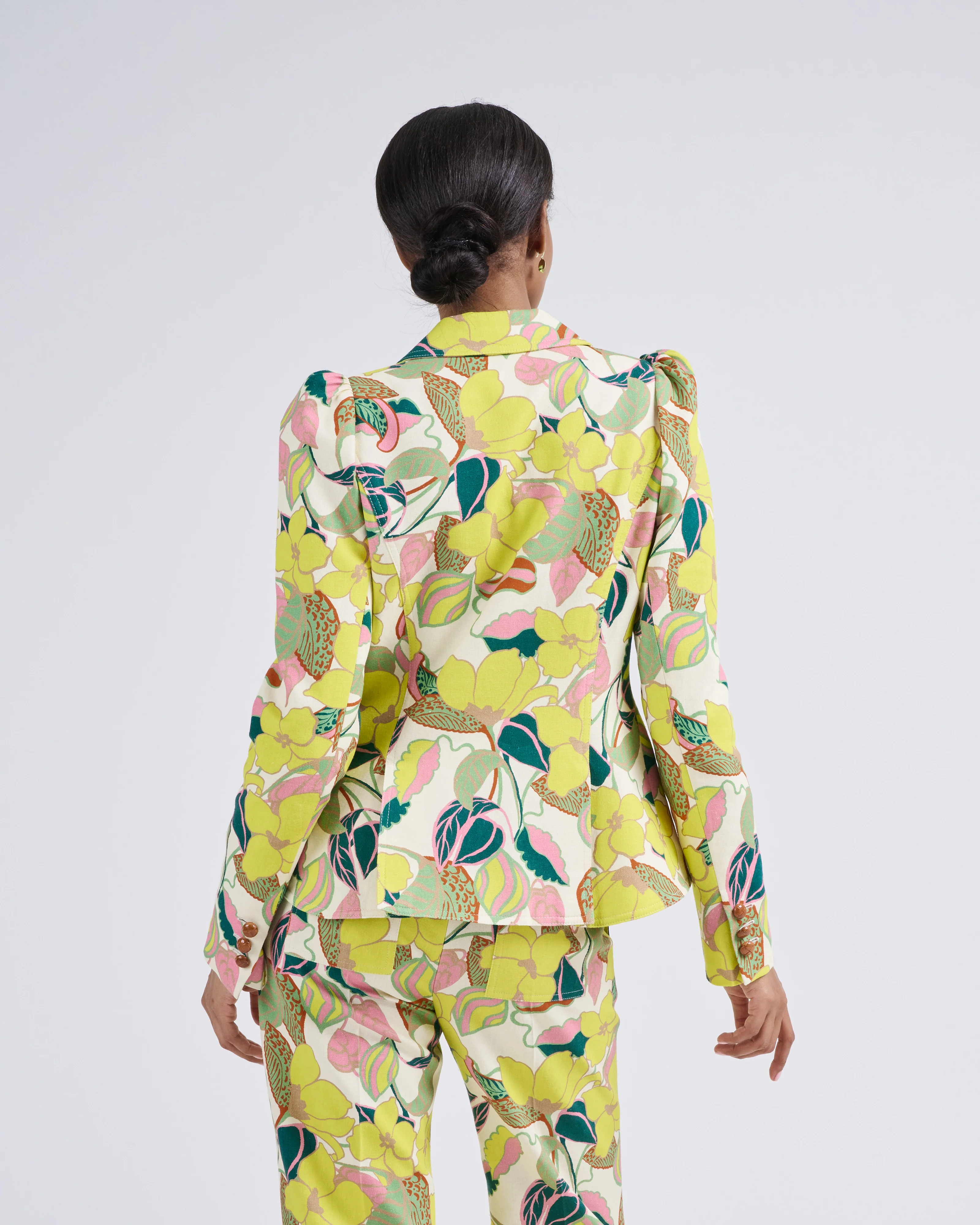 crop sleeve pouf blazer - Image 5