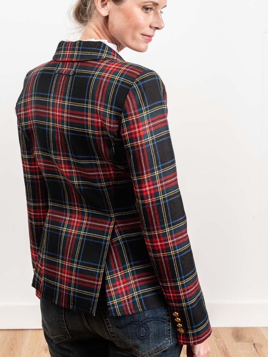 duchess blazer - black tartan - Image 6