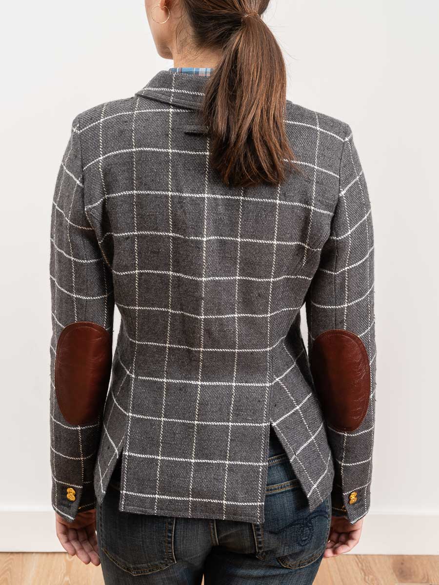 duchess blazer - grey windowpane - Image 6