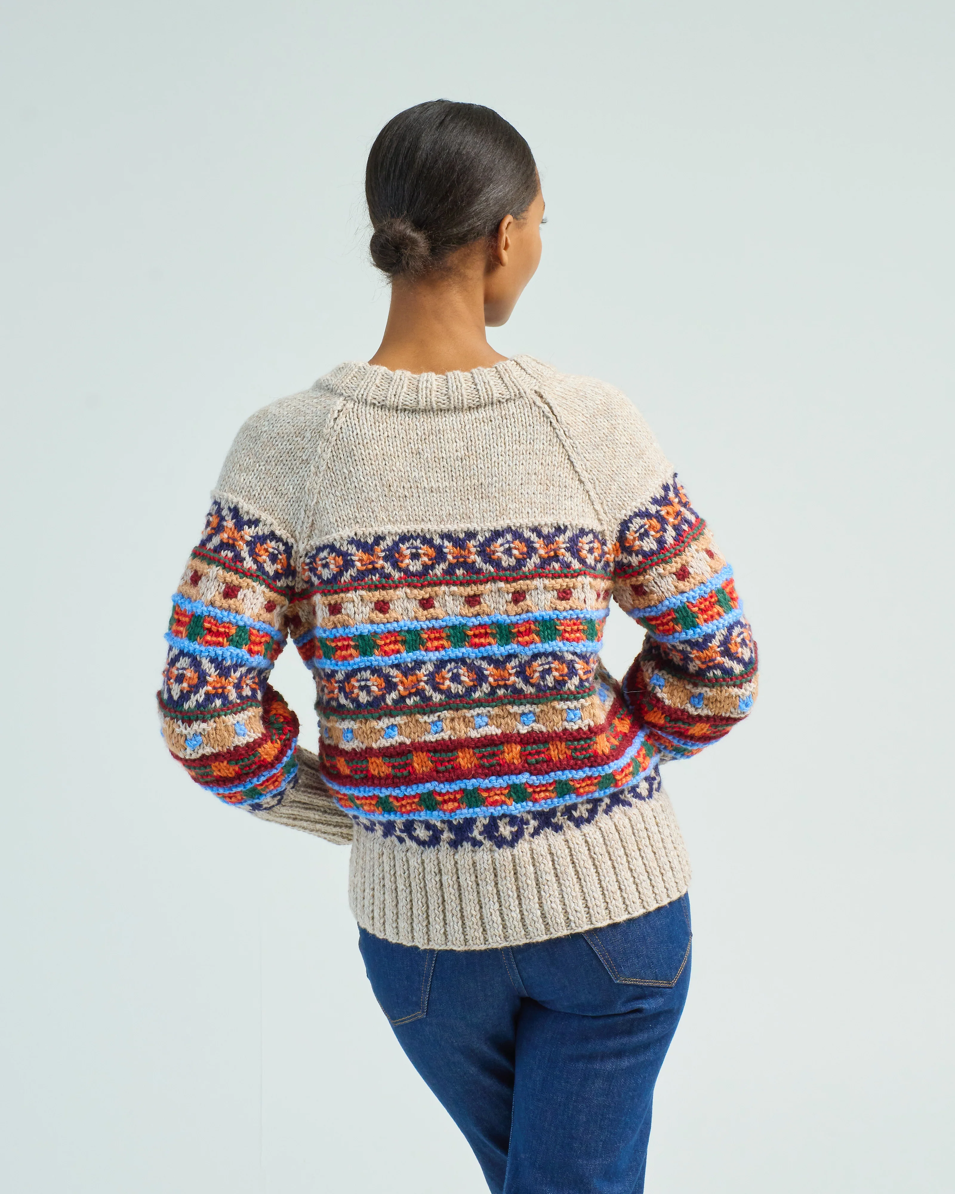handknit granny cardigan - Image 4