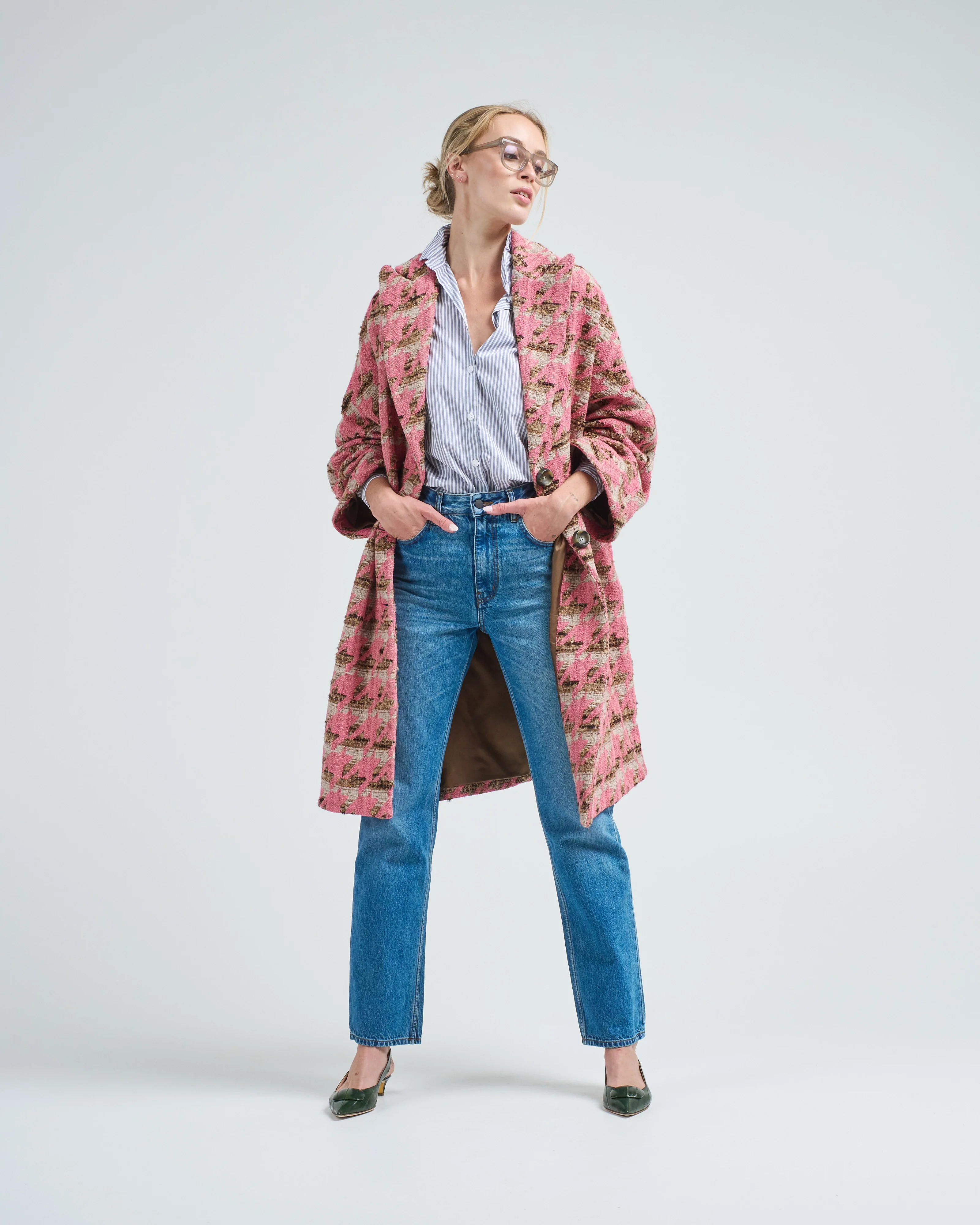 oversized swing coat - Image 2