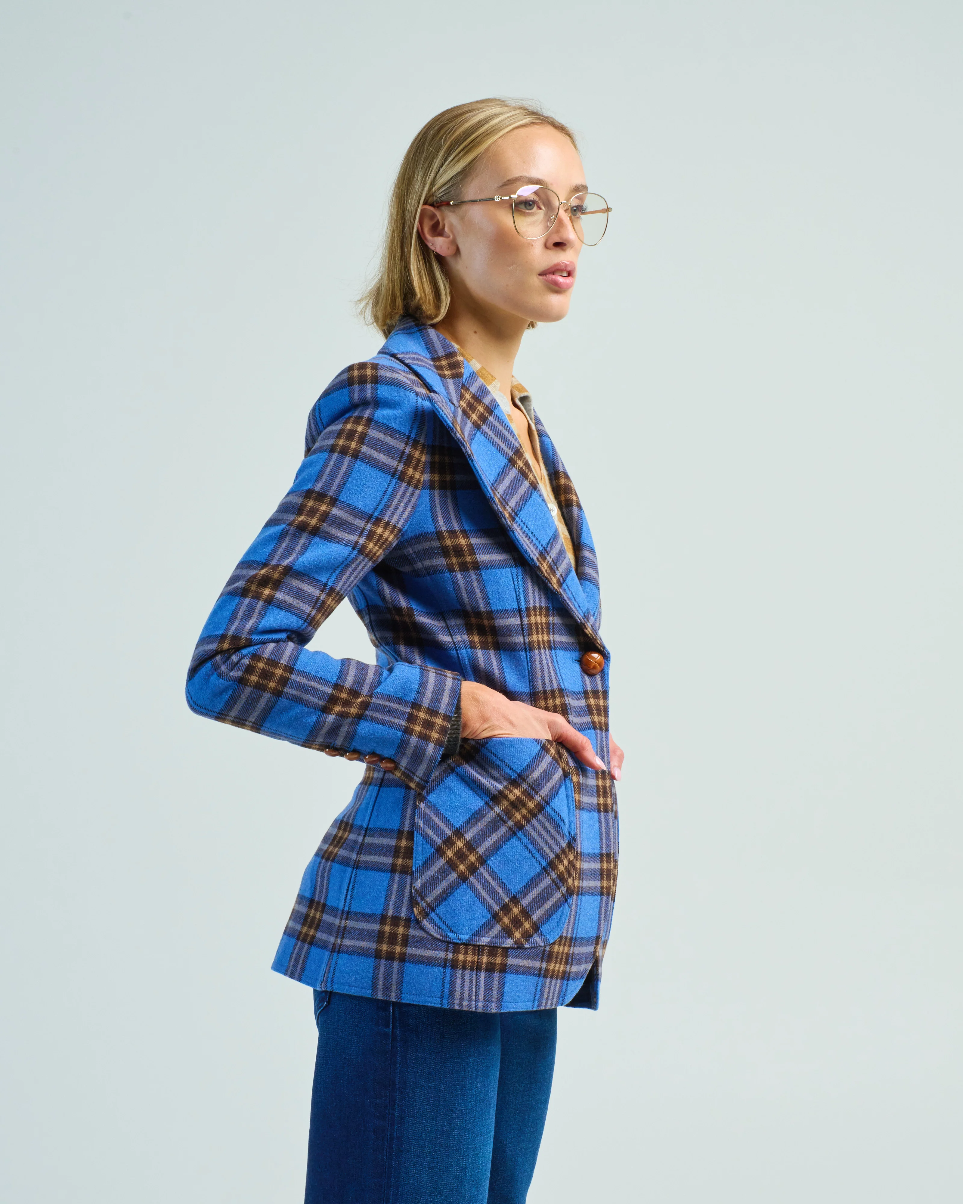 patch pocket birkin blazer - Image 3